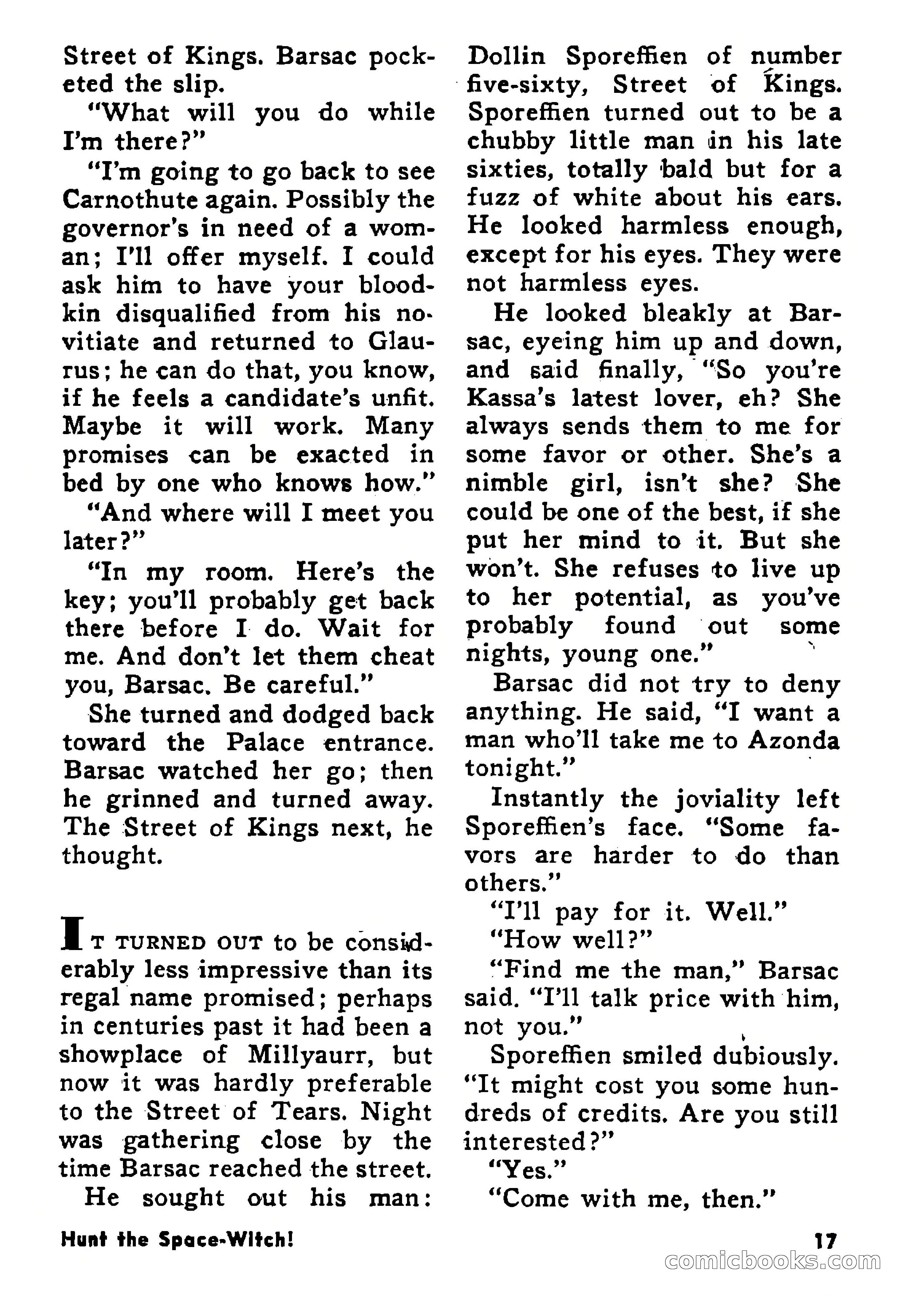 Science Fiction Adventures, January 1958 — page 17 of 133