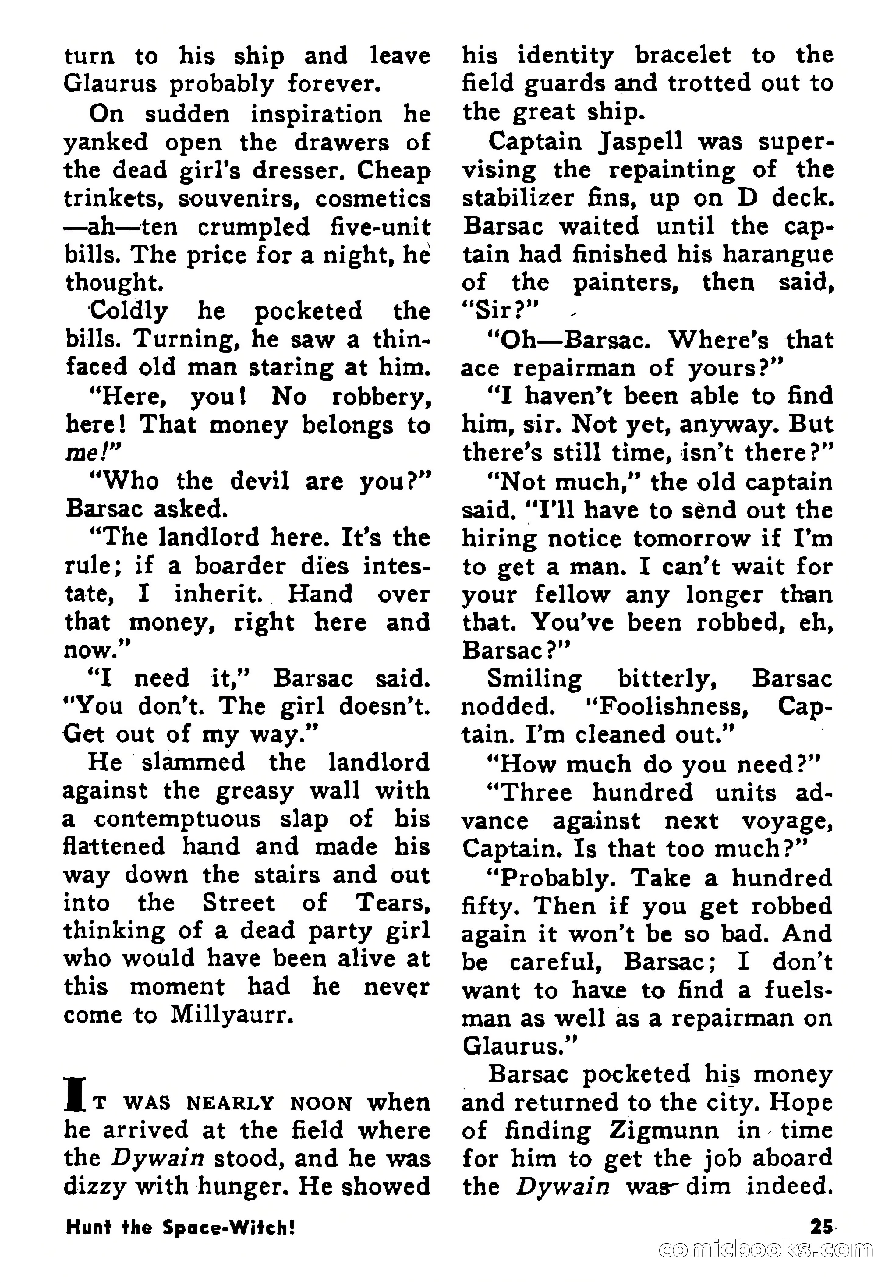 Science Fiction Adventures, January 1958 — page 25 of 133