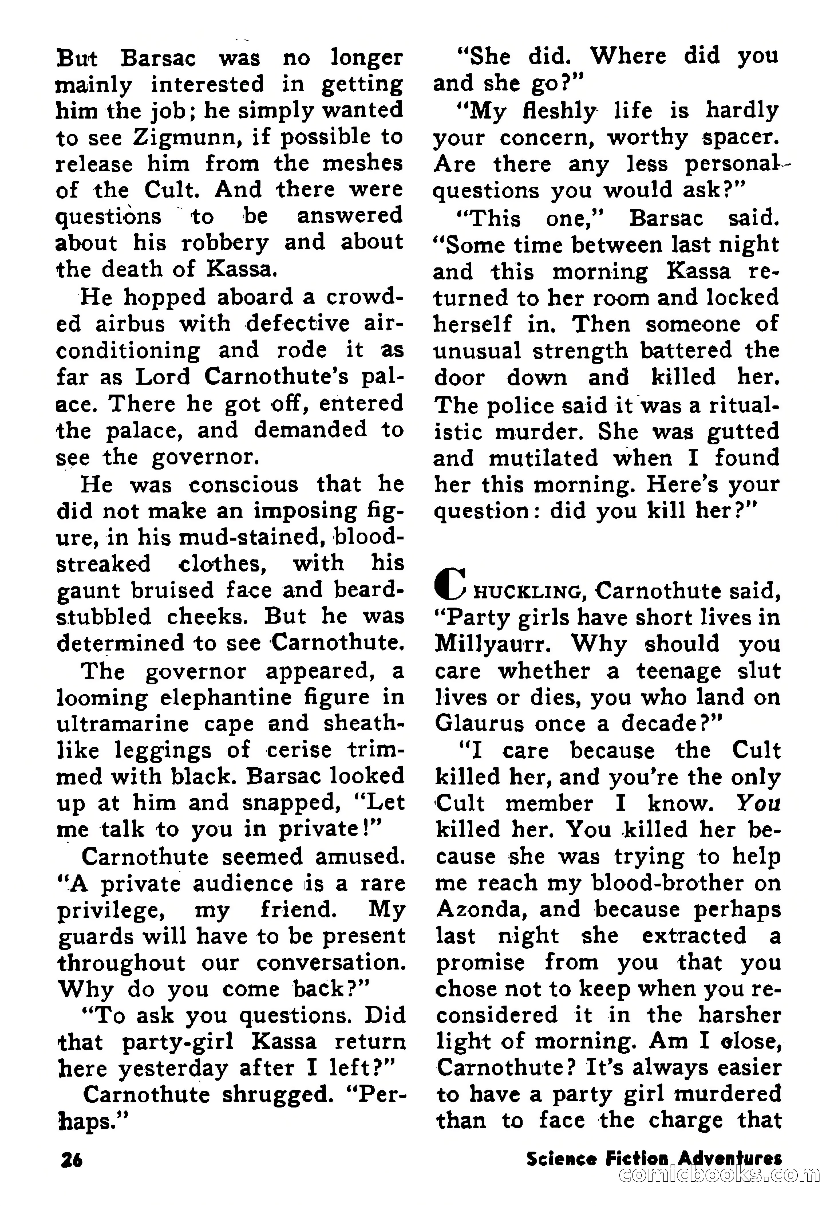 Science Fiction Adventures, January 1958 — page 26 of 133