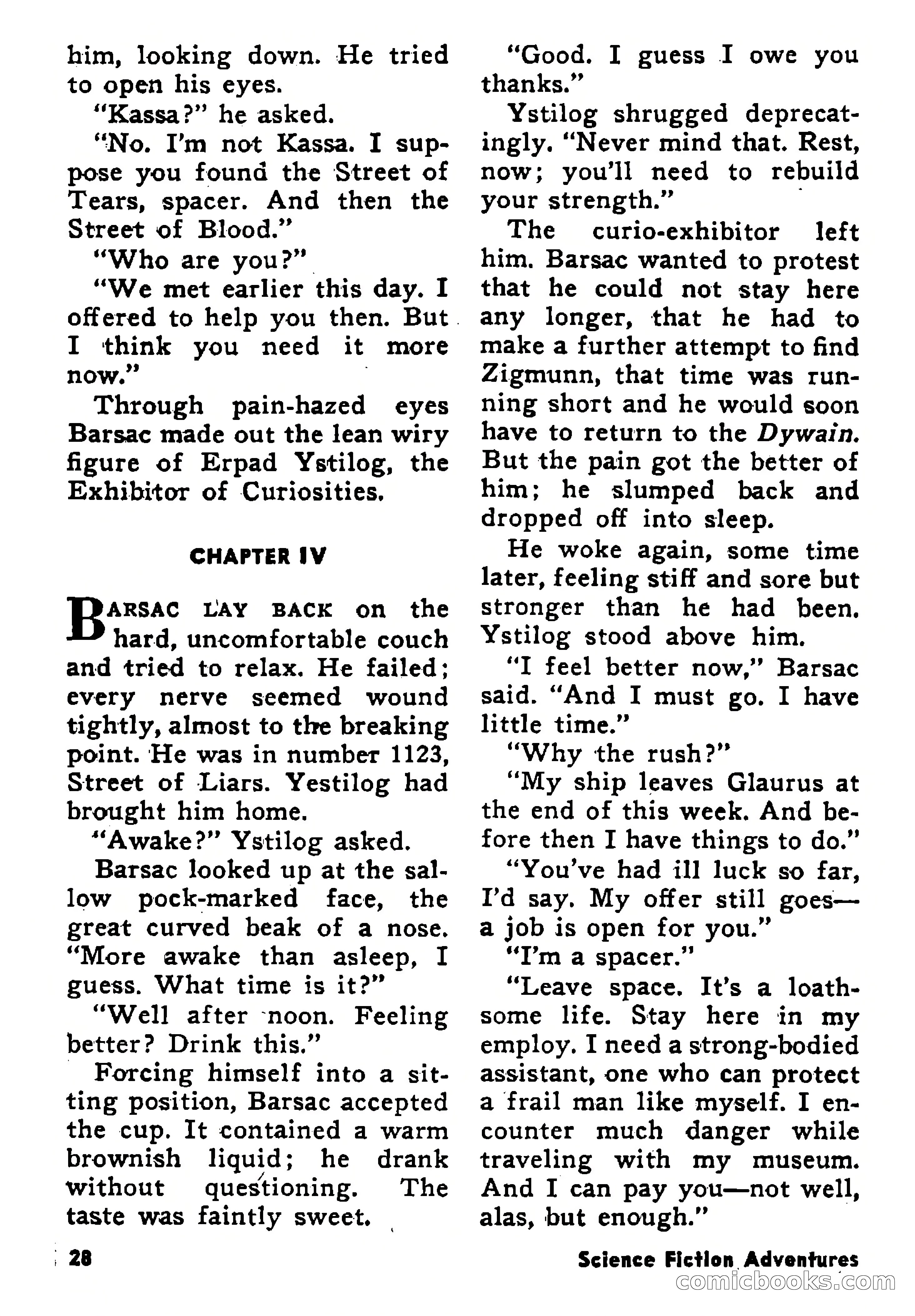 Science Fiction Adventures, January 1958 — page 28 of 133