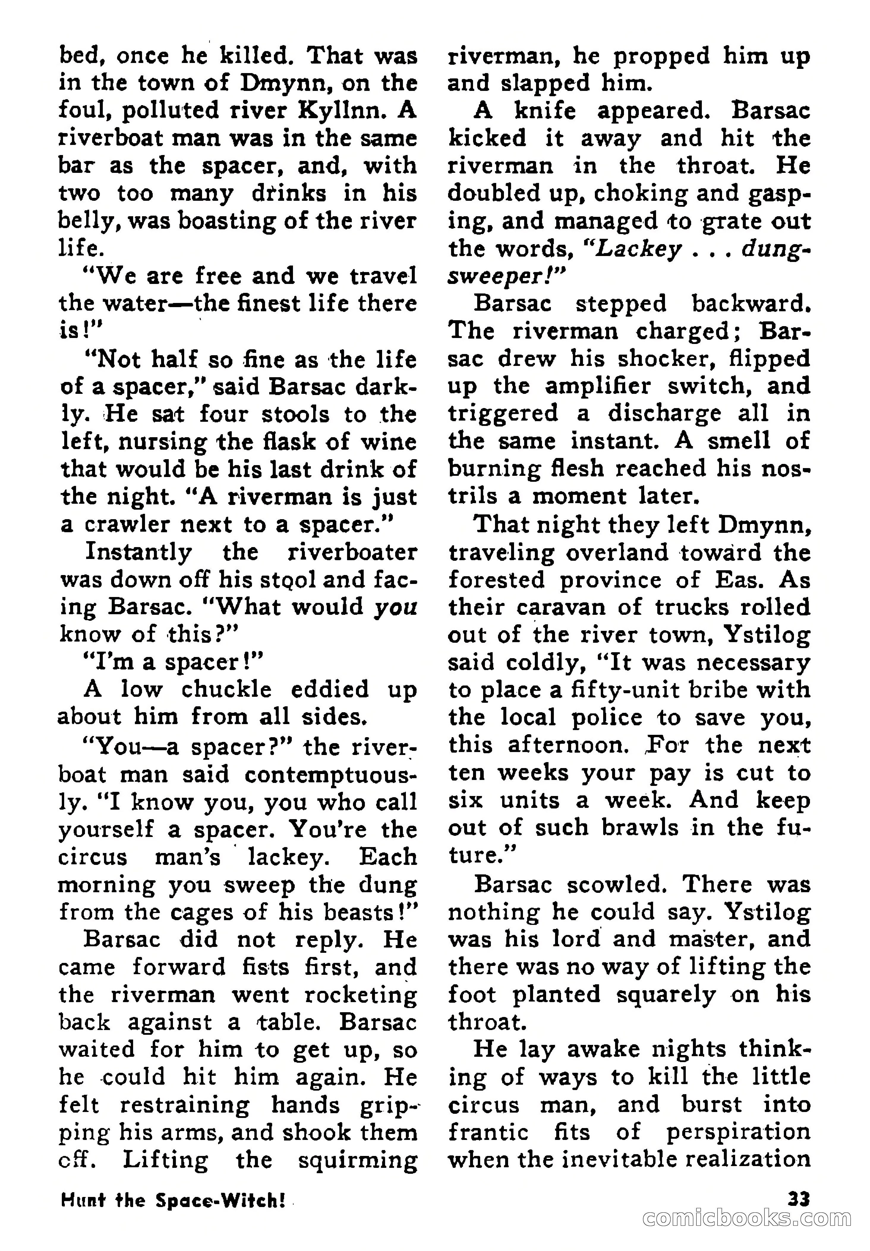 Science Fiction Adventures, January 1958 — page 33 of 133