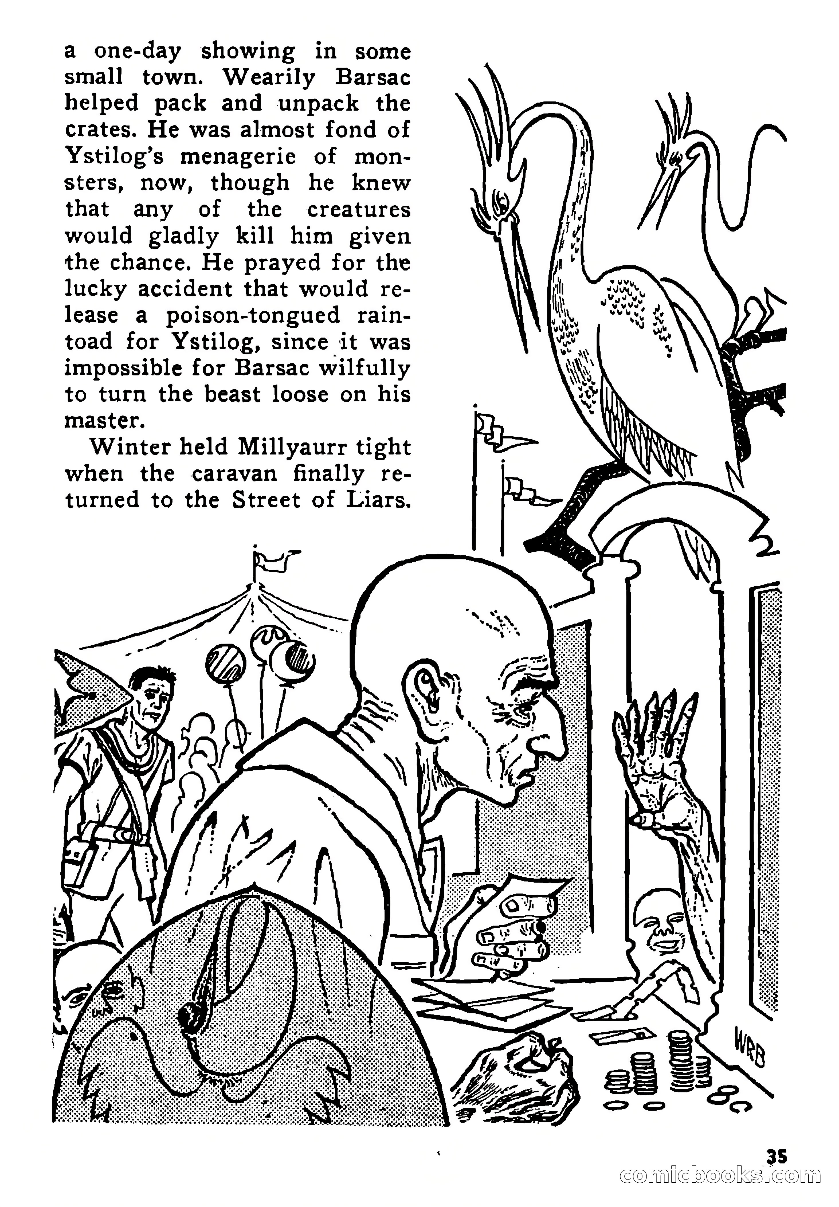 Science Fiction Adventures, January 1958 — page 35 of 133
