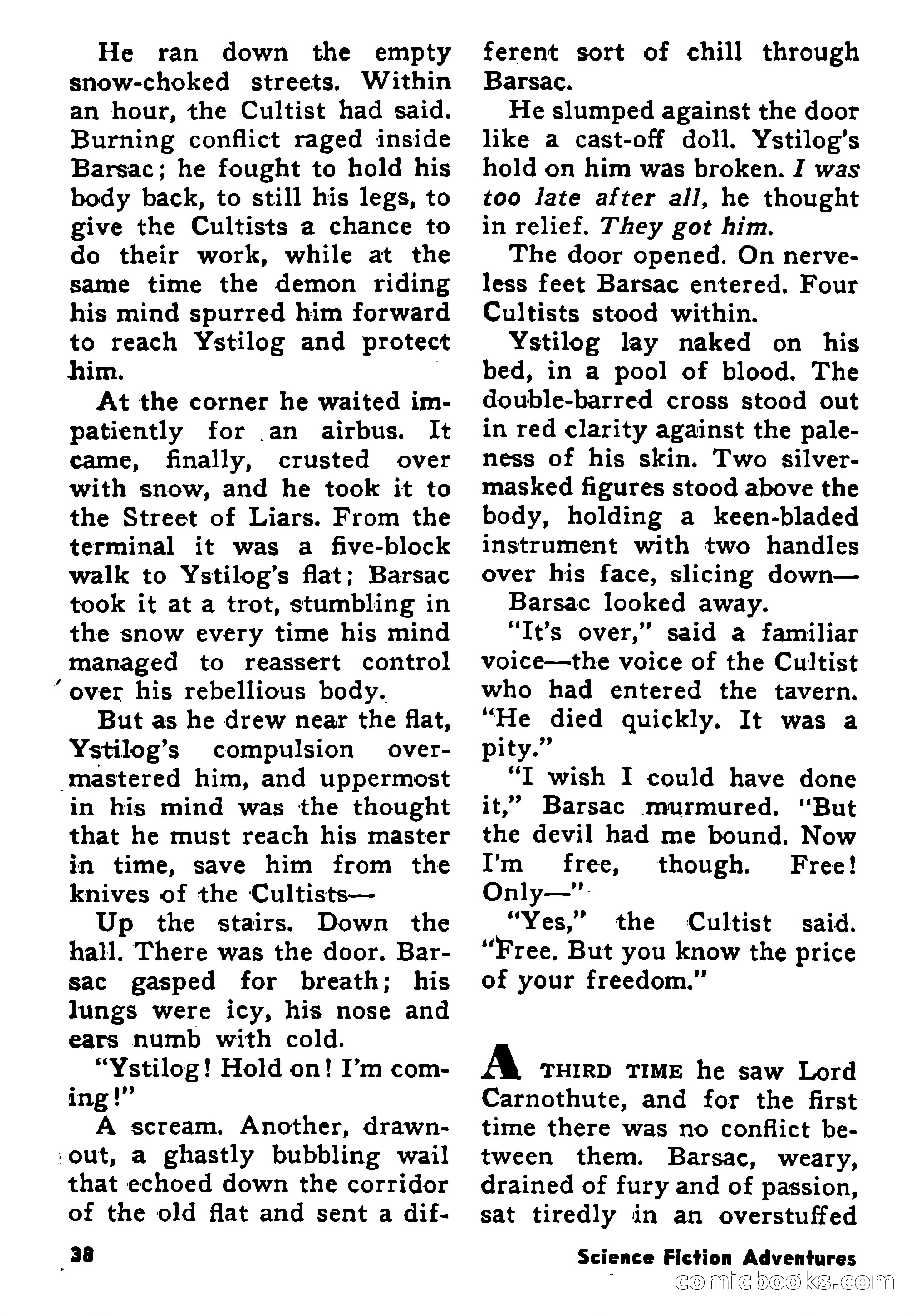 Science Fiction Adventures, January 1958 — page 38 of 133