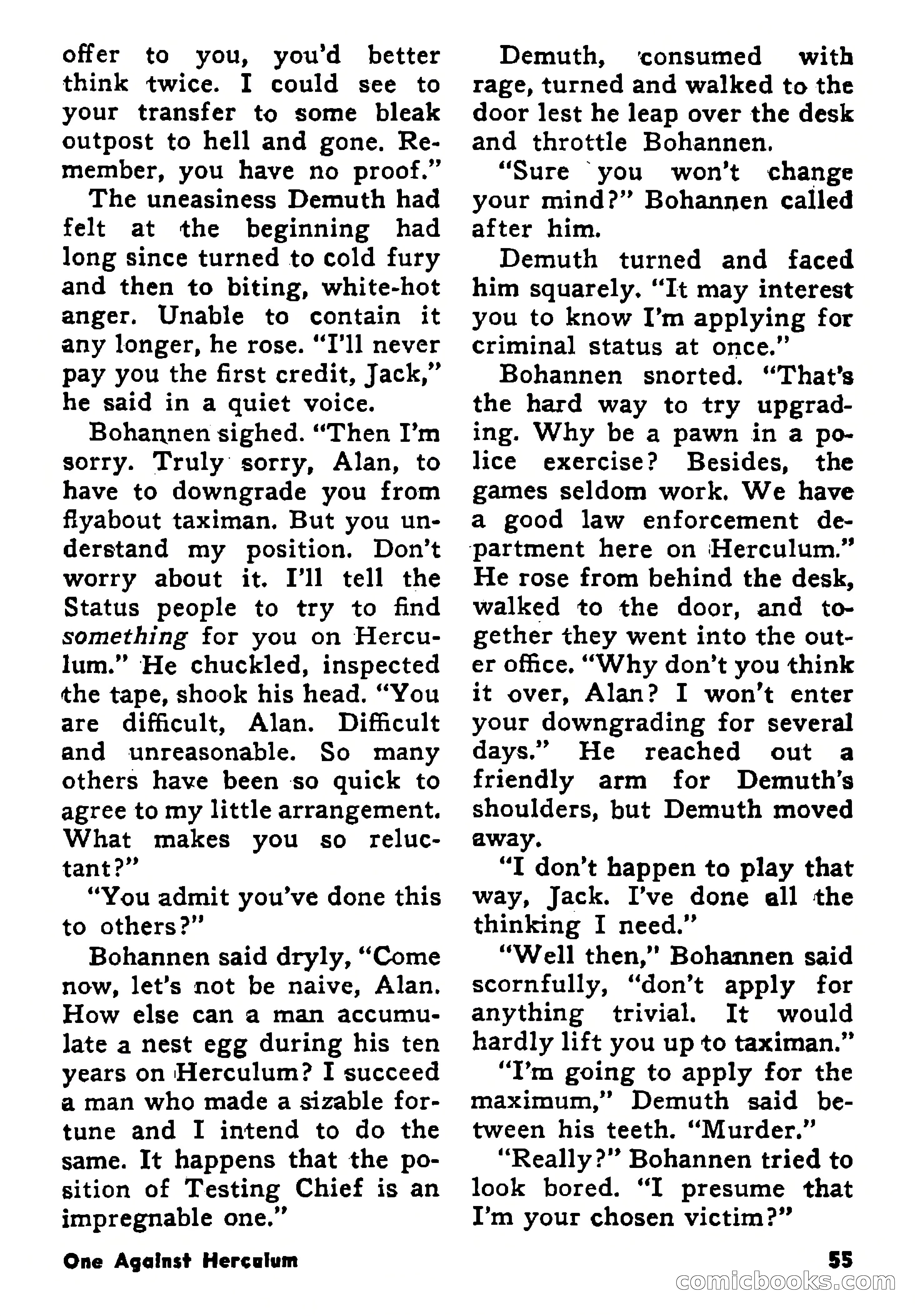 Science Fiction Adventures, January 1958 — page 55 of 133