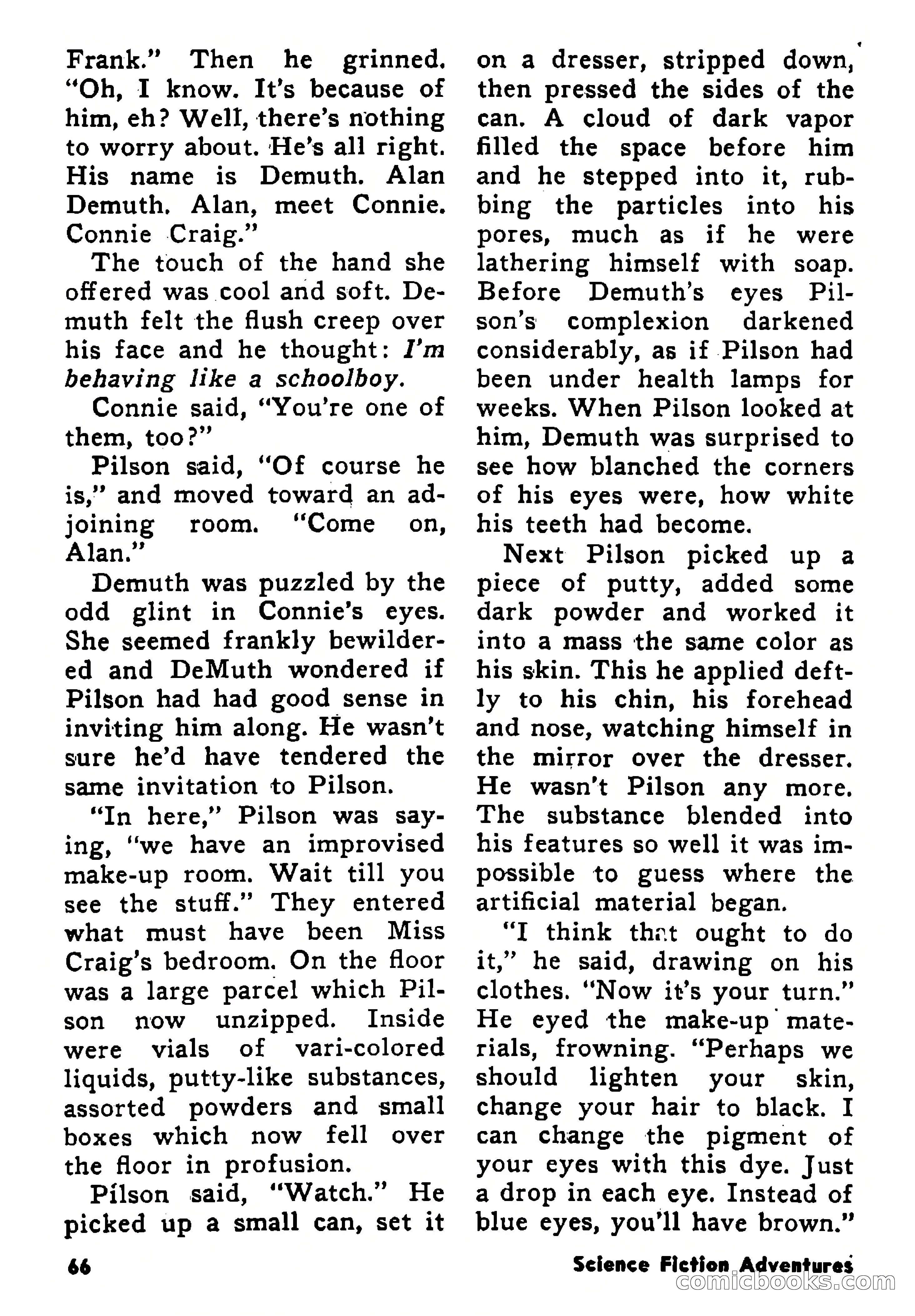 Science Fiction Adventures, January 1958 — page 66 of 133