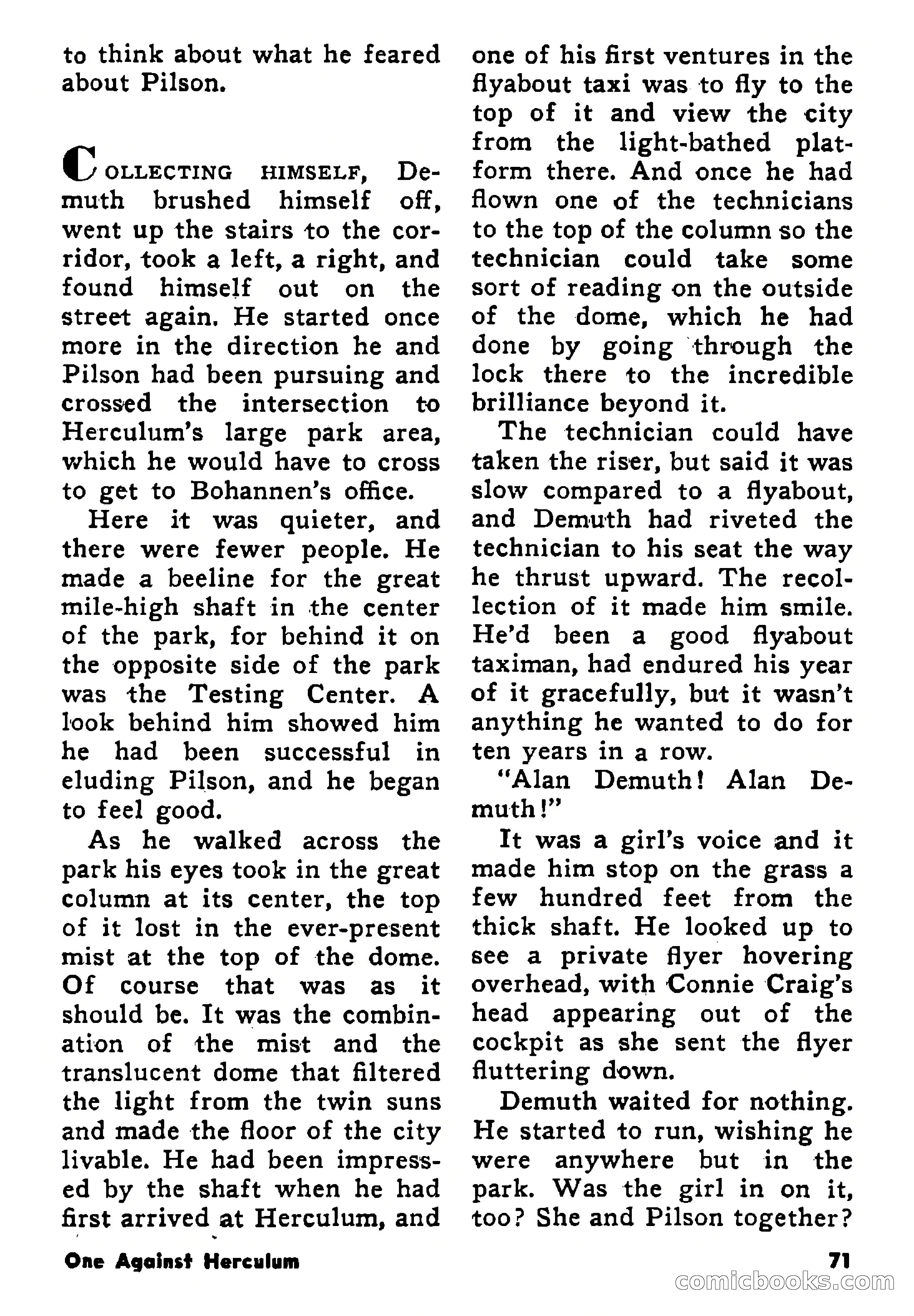 Science Fiction Adventures, January 1958 — page 71 of 133