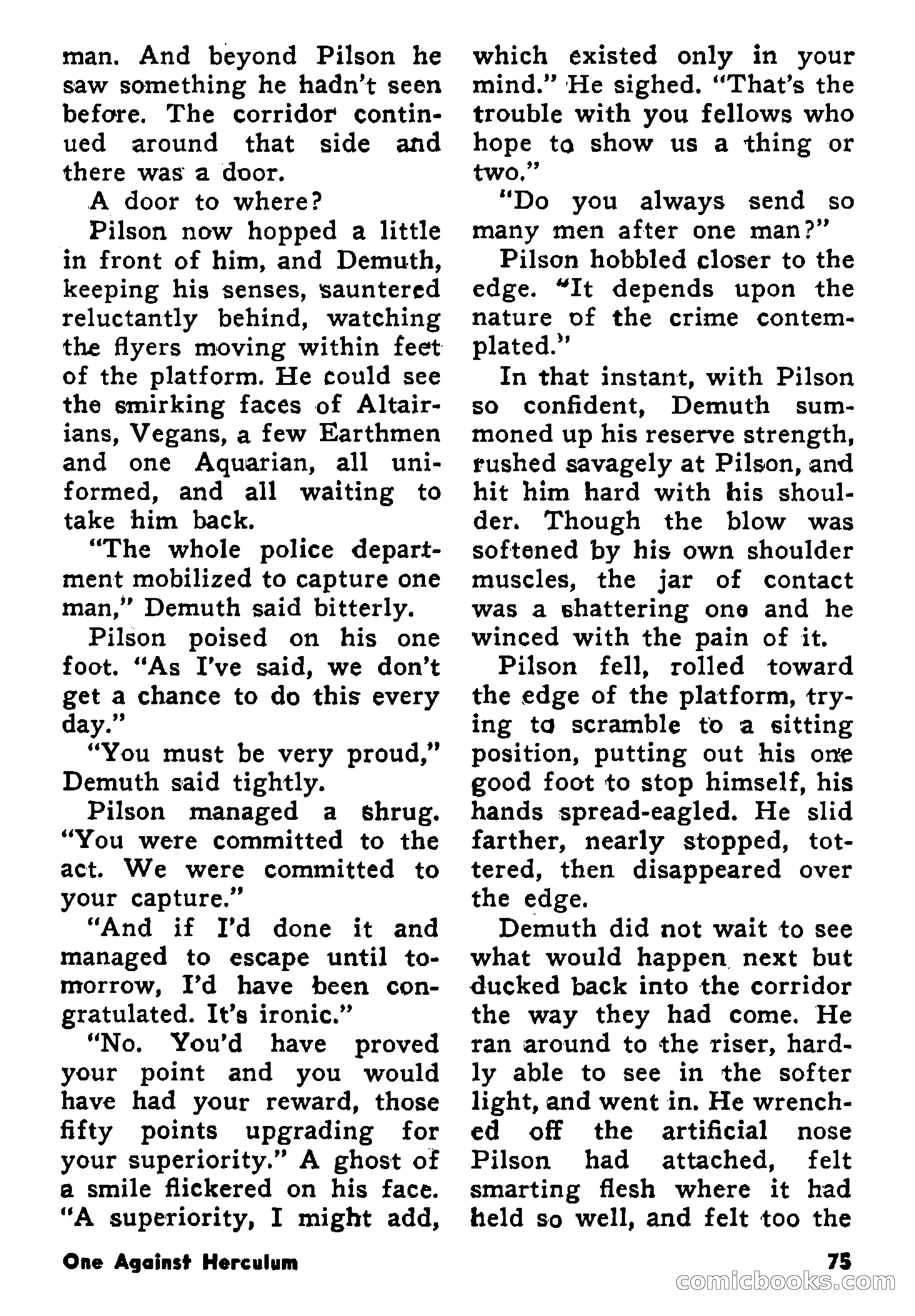 Science Fiction Adventures, January 1958 — page 75 of 133