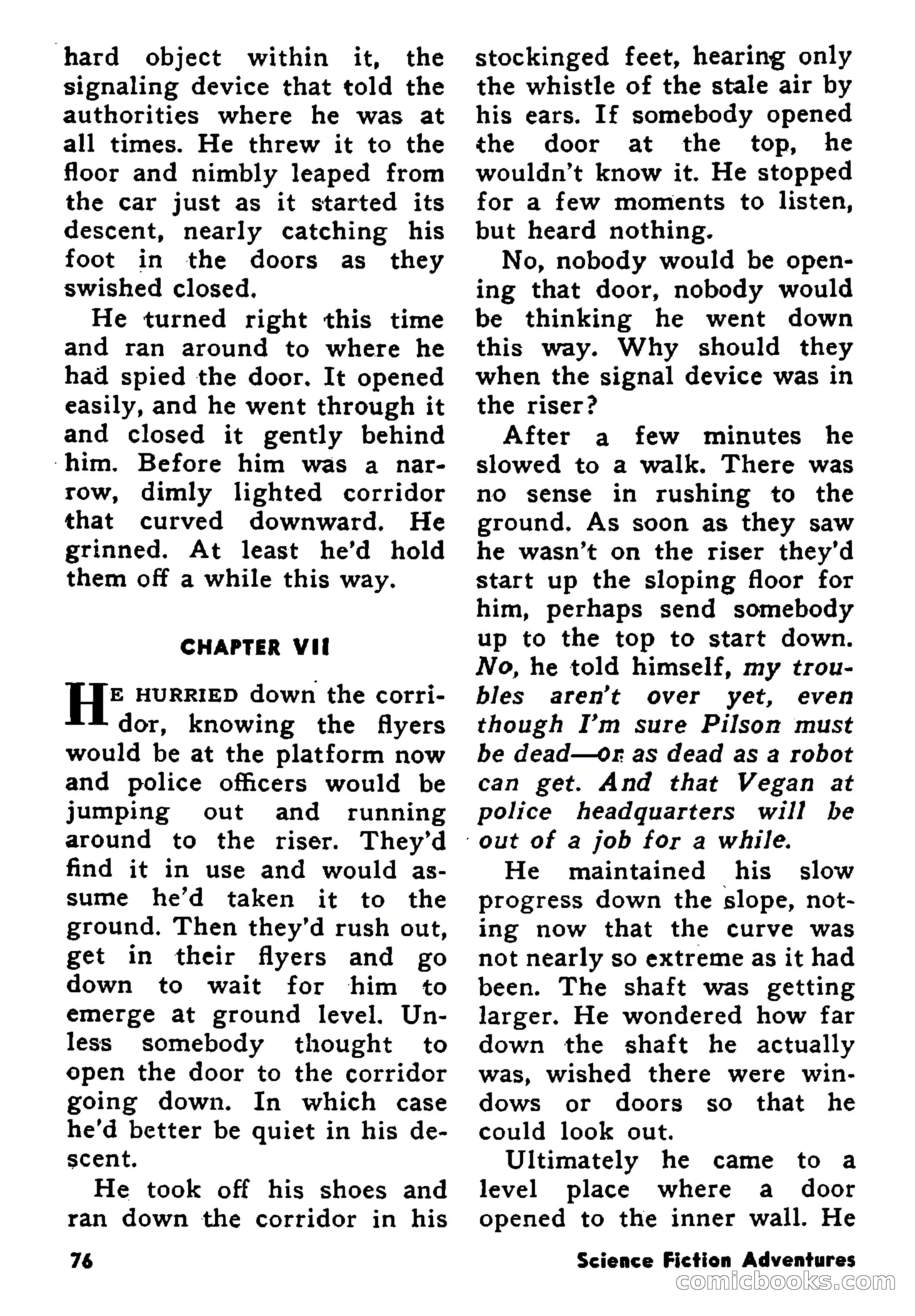 Science Fiction Adventures, January 1958 — page 76 of 133