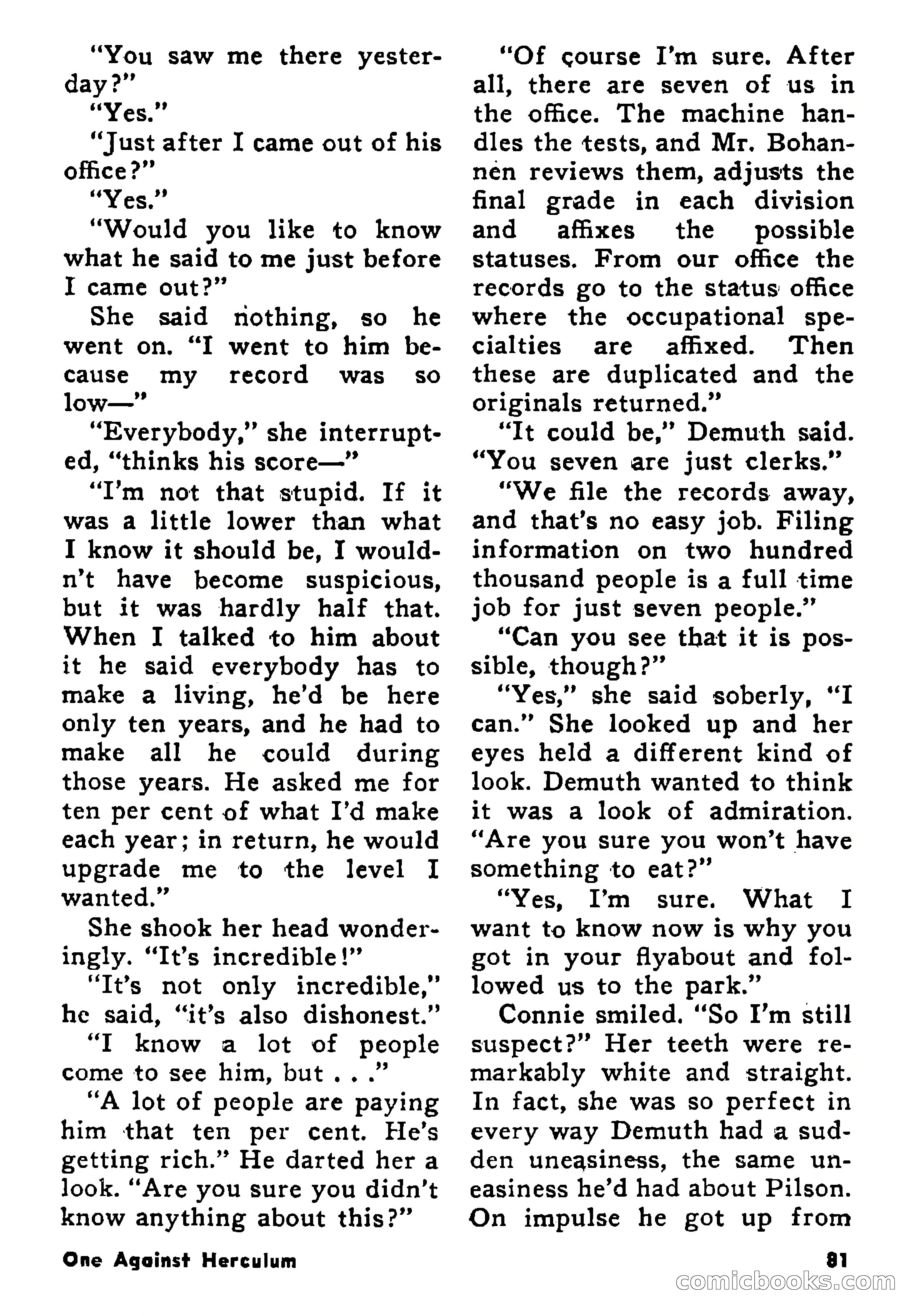 Science Fiction Adventures, January 1958 — page 81 of 133