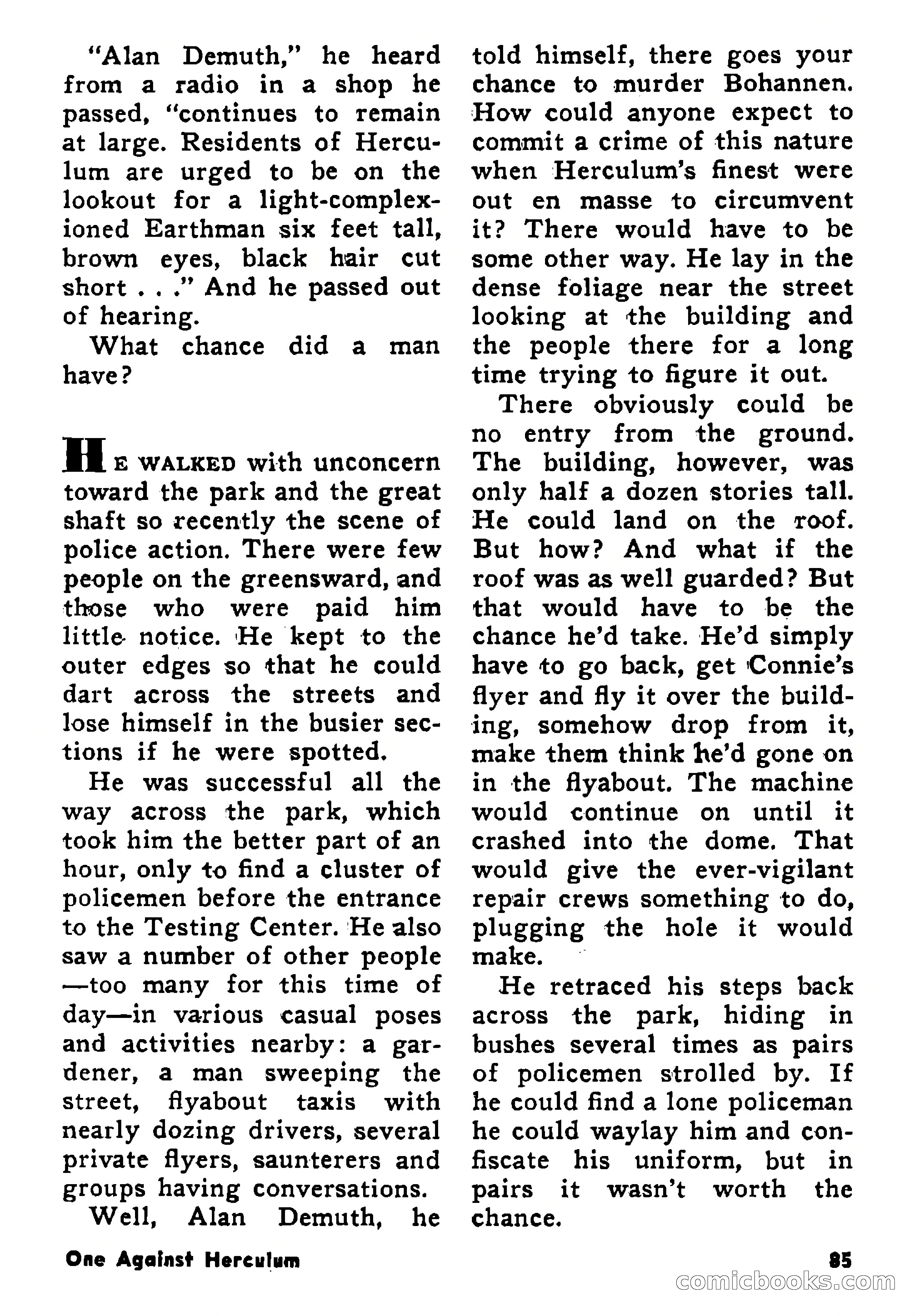 Science Fiction Adventures, January 1958 — page 85 of 133