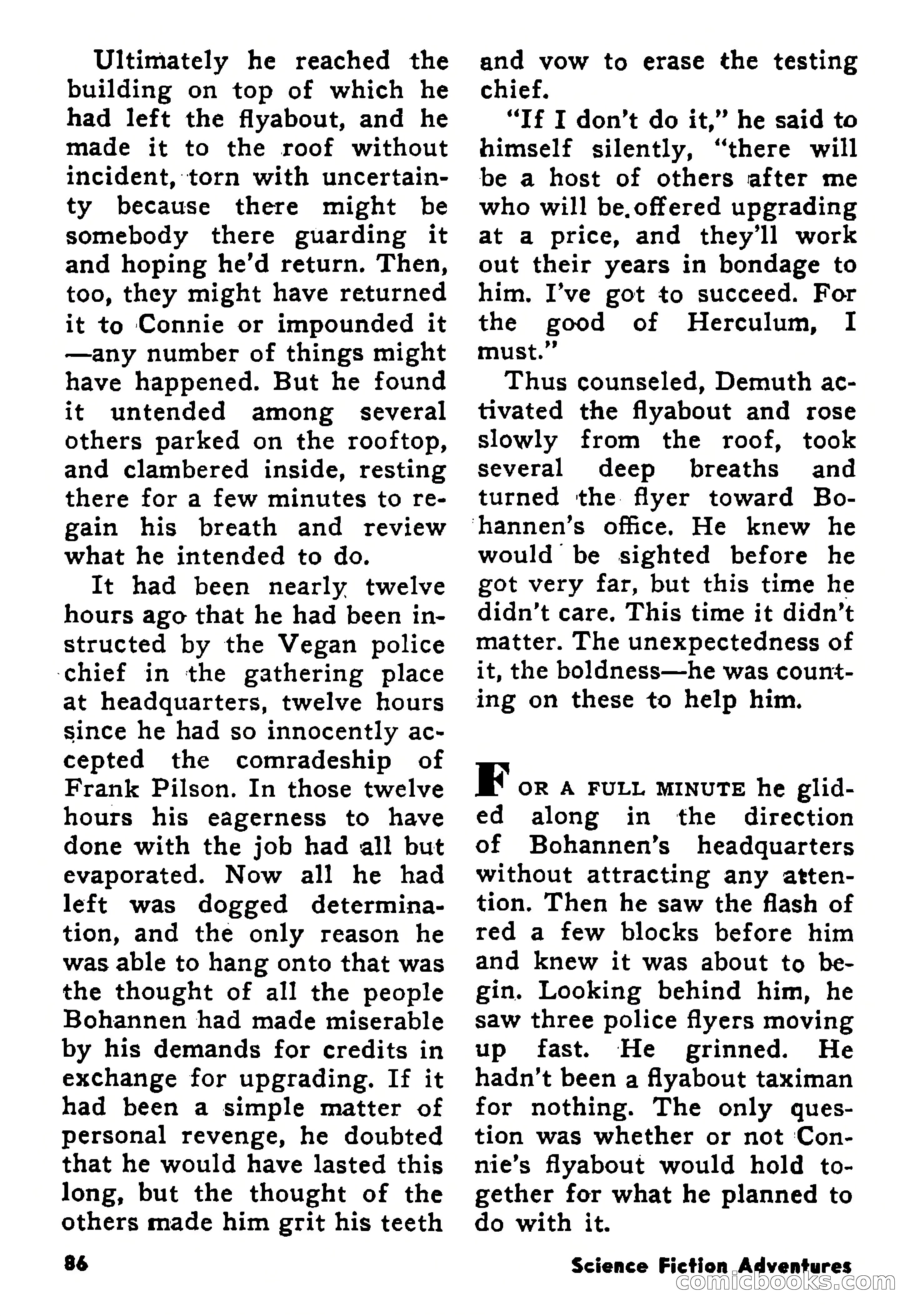 Science Fiction Adventures, January 1958 — page 86 of 133
