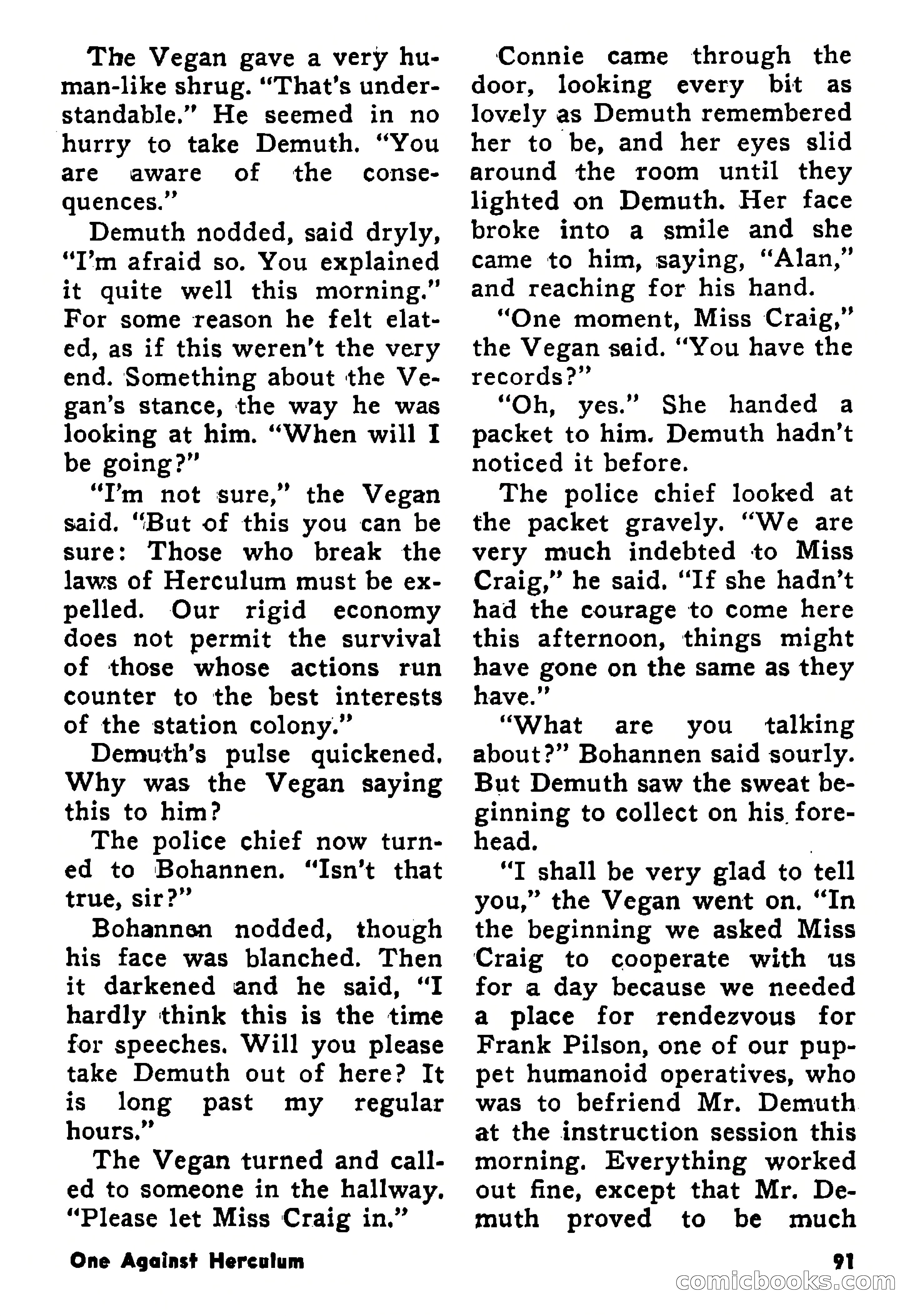 Science Fiction Adventures, January 1958 — page 91 of 133
