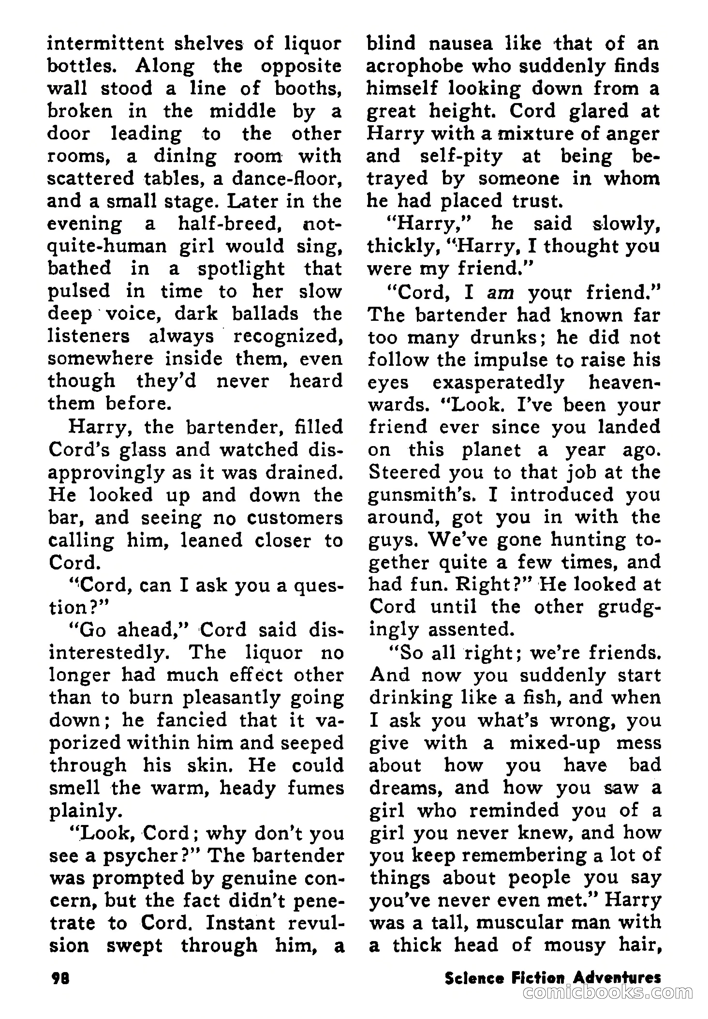 Science Fiction Adventures, January 1958 — page 98 of 133