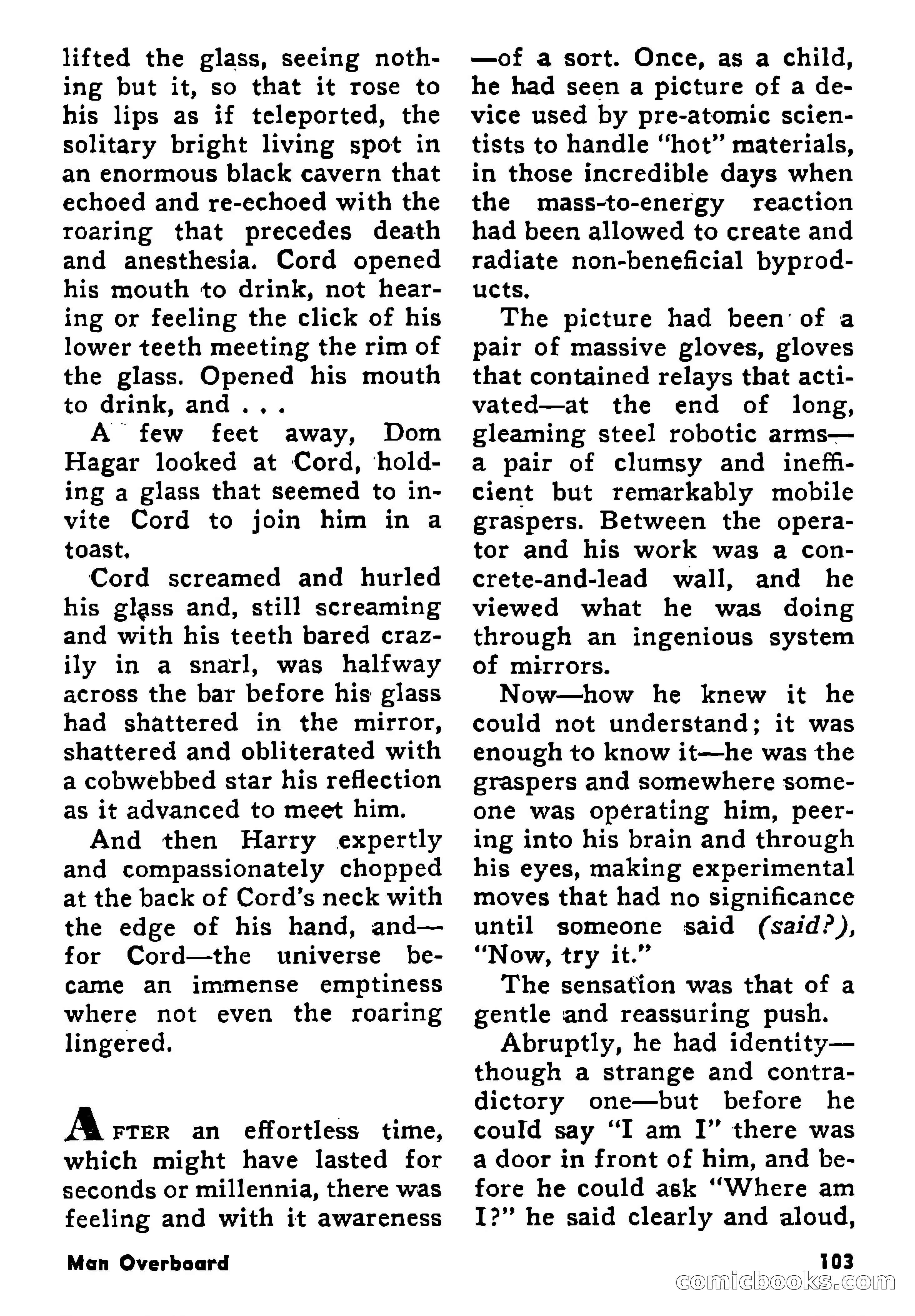 Science Fiction Adventures, January 1958 — page 103 of 133