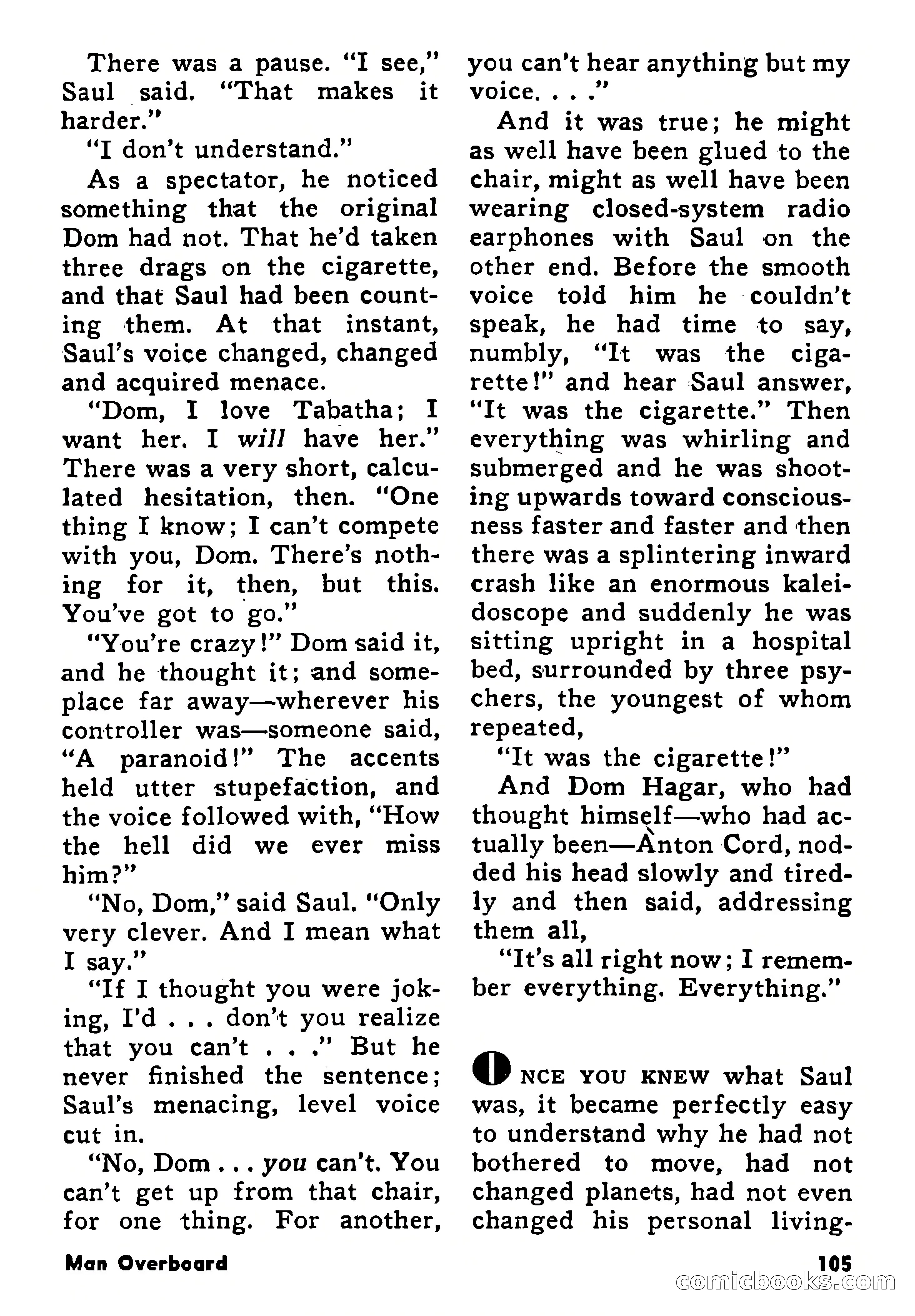 Science Fiction Adventures, January 1958 — page 105 of 133