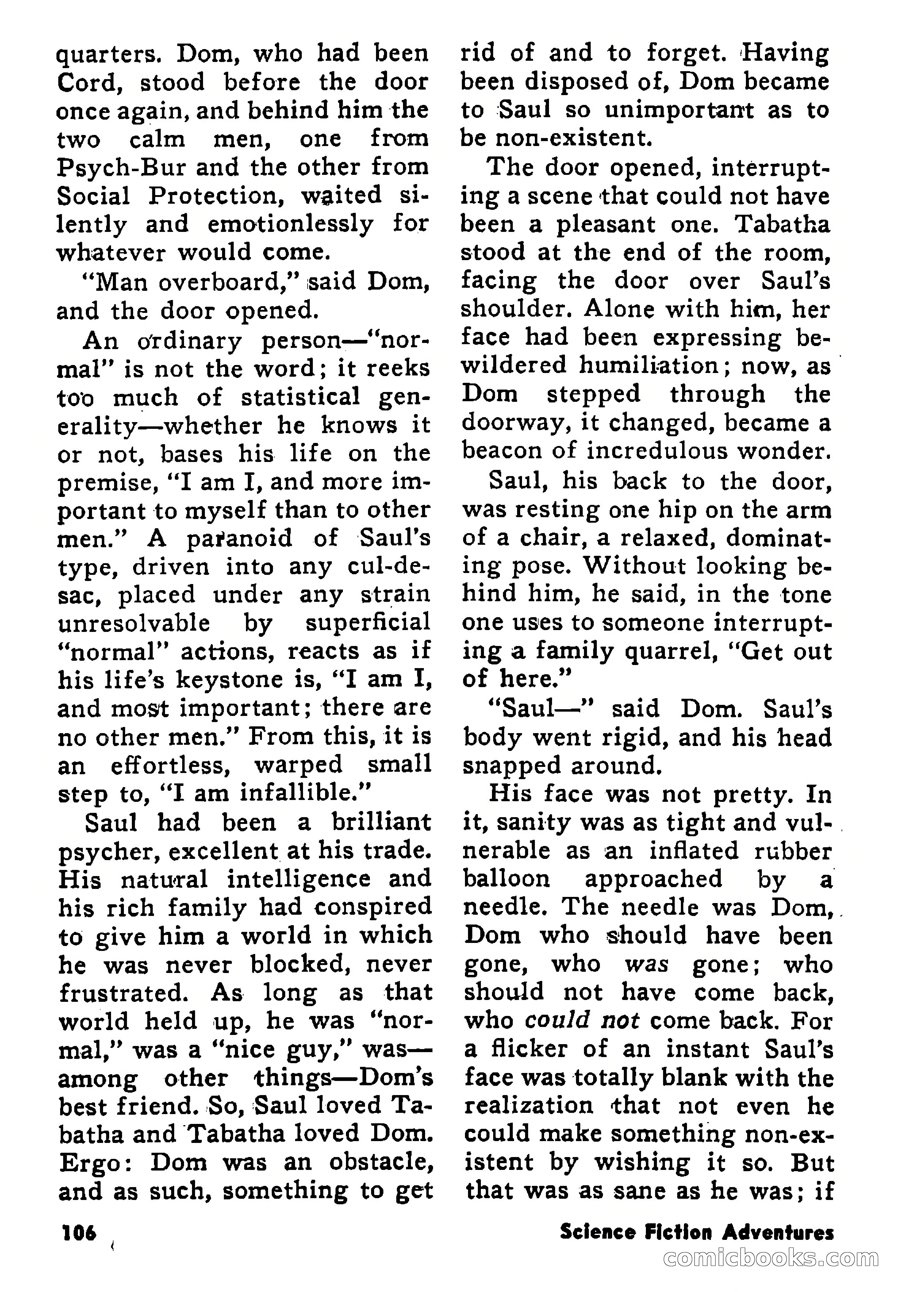 Science Fiction Adventures, January 1958 — page 106 of 133