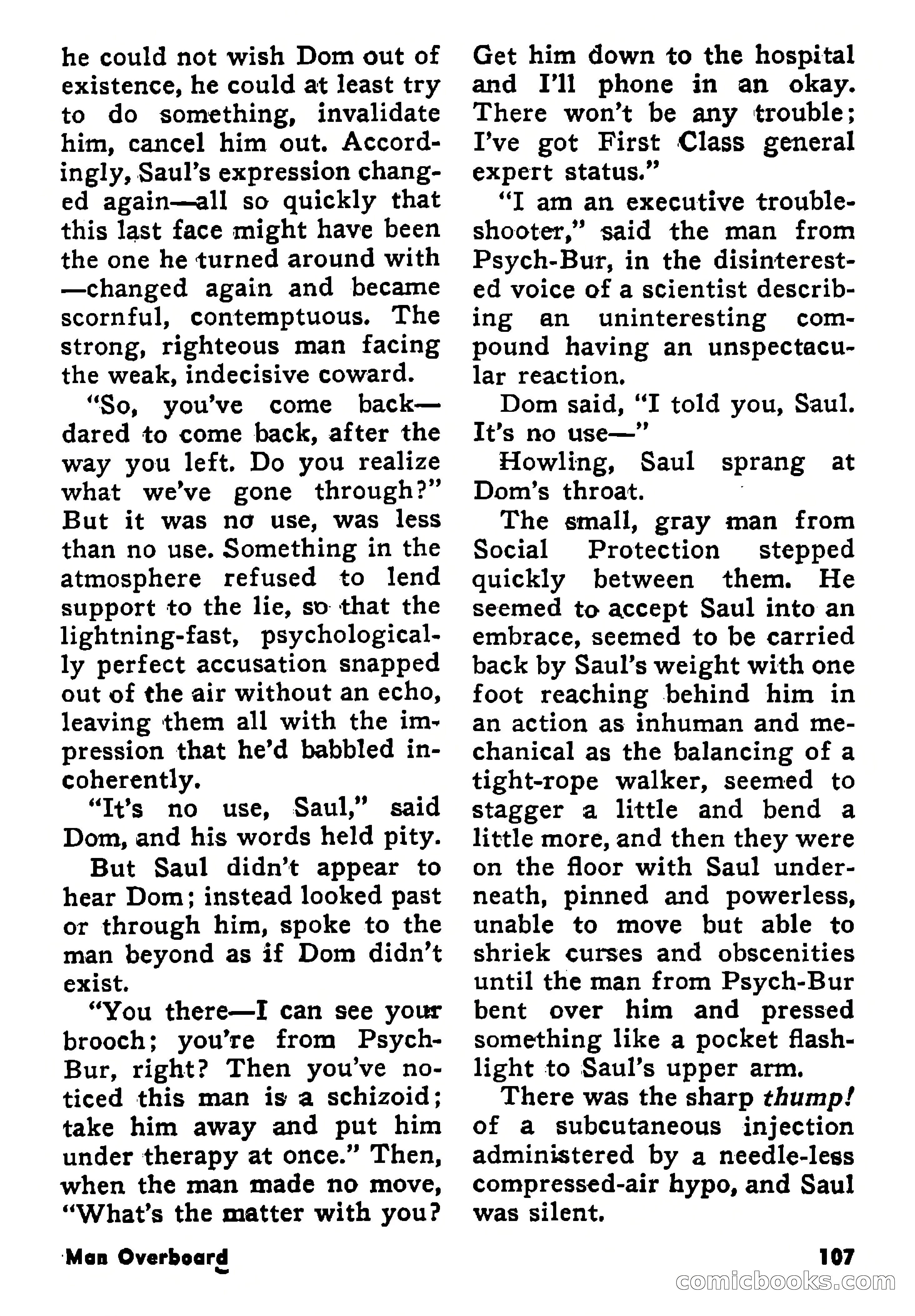 Science Fiction Adventures, January 1958 — page 107 of 133
