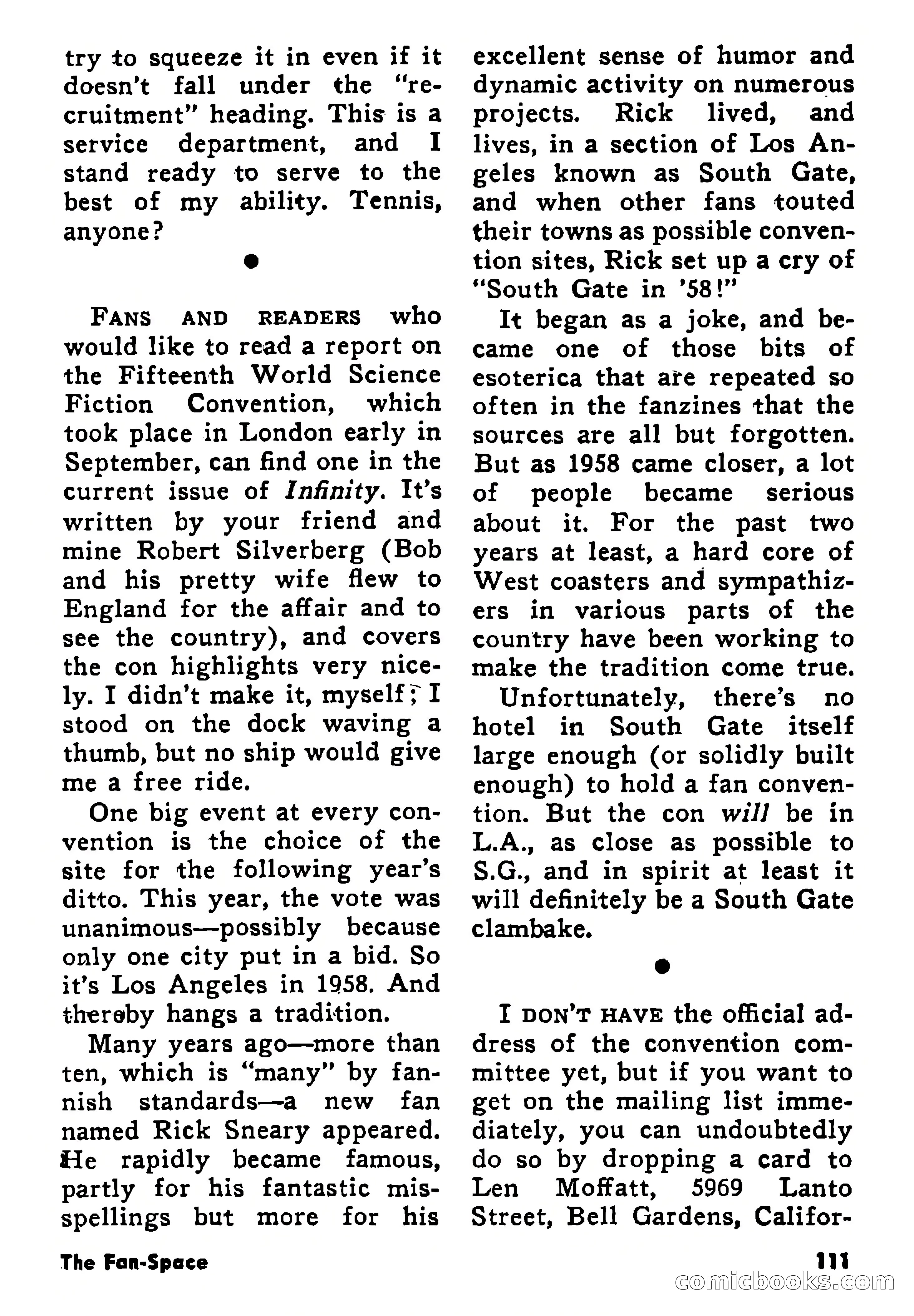 Science Fiction Adventures, January 1958 — page 111 of 133