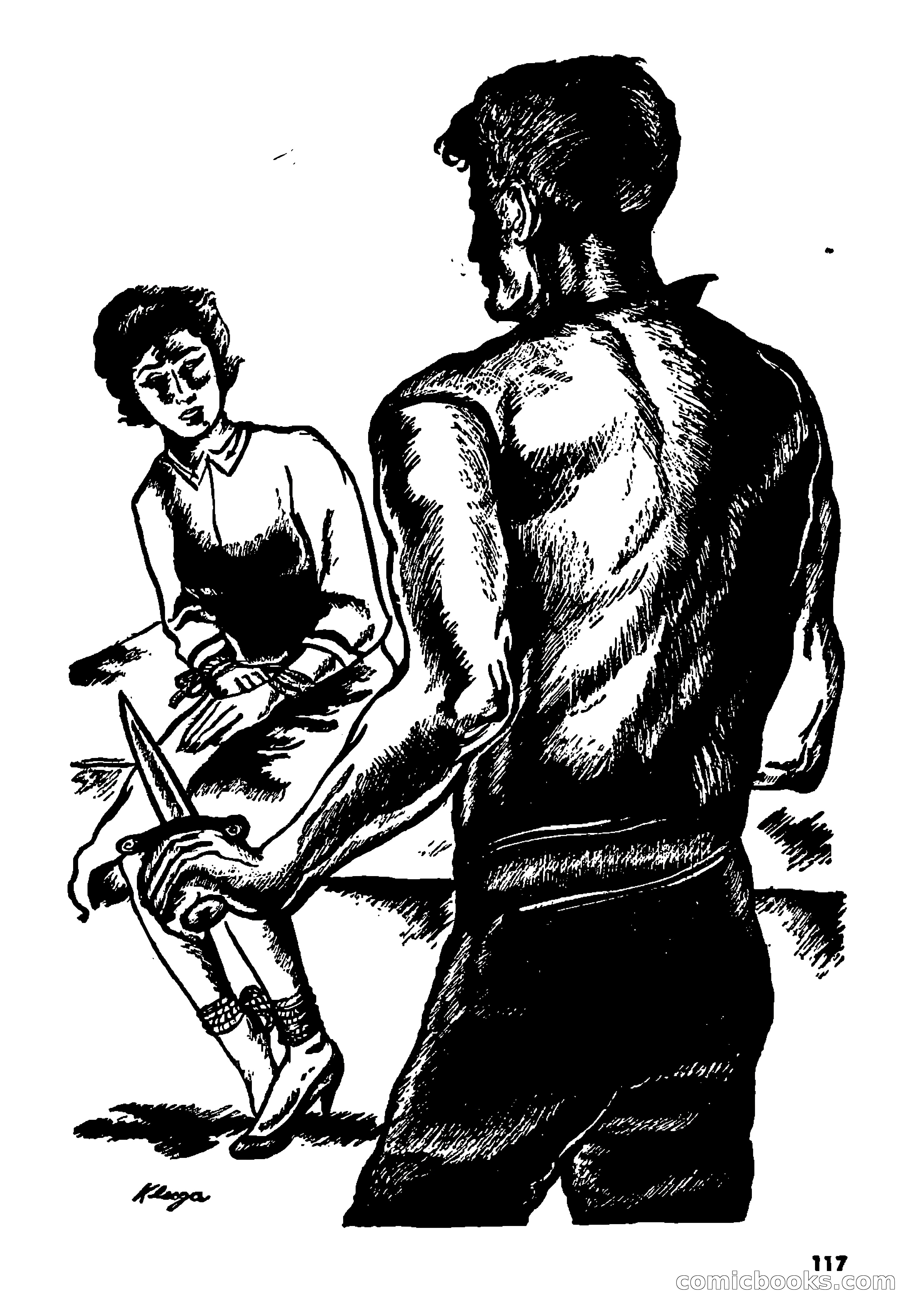 Science Fiction Adventures, January 1958 — page 117 of 133