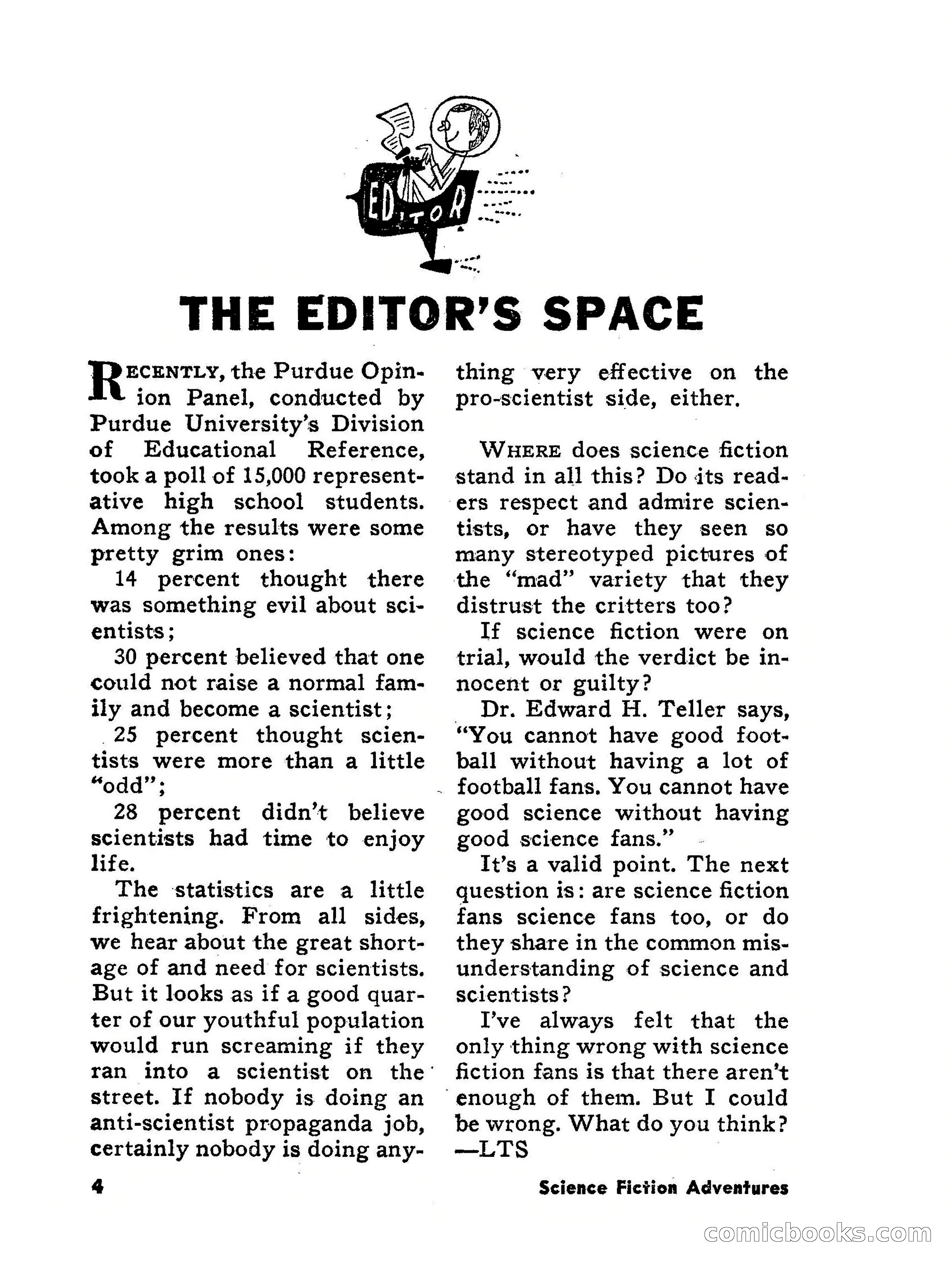 Science Fiction Adventures, June 1958 — page 4 of 133