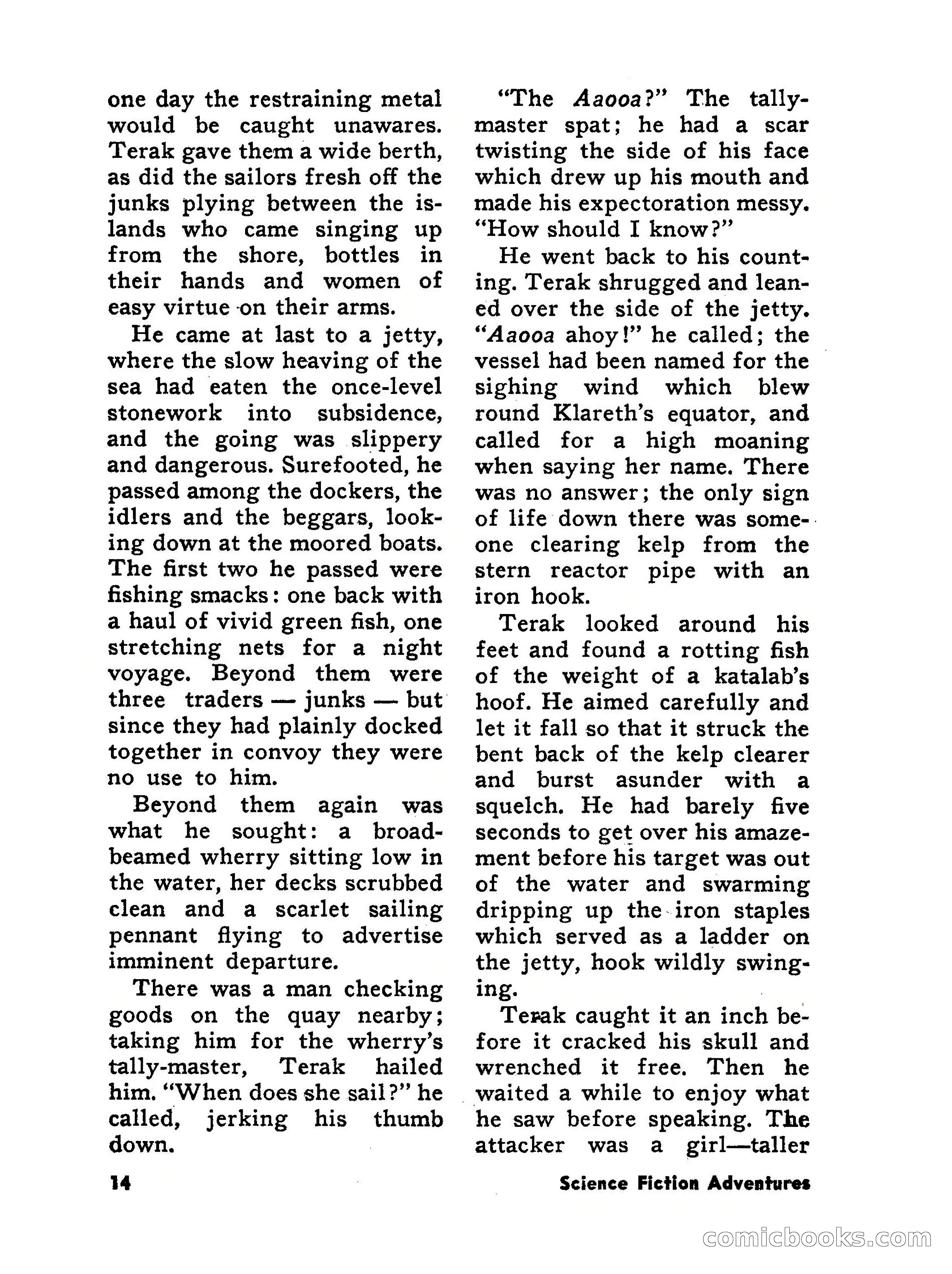 Science Fiction Adventures, June 1958 — page 14 of 133