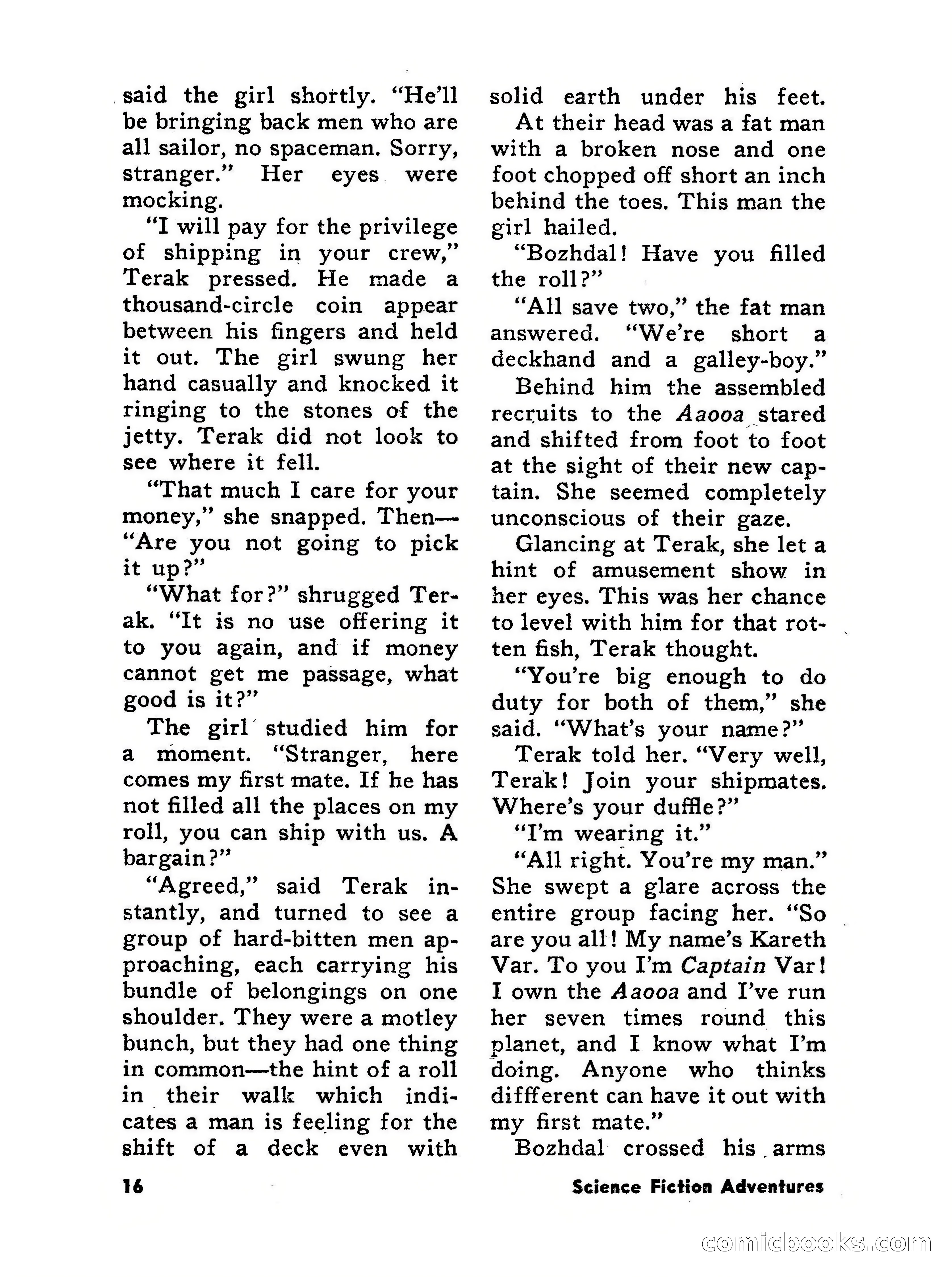 Science Fiction Adventures, June 1958 — page 16 of 133