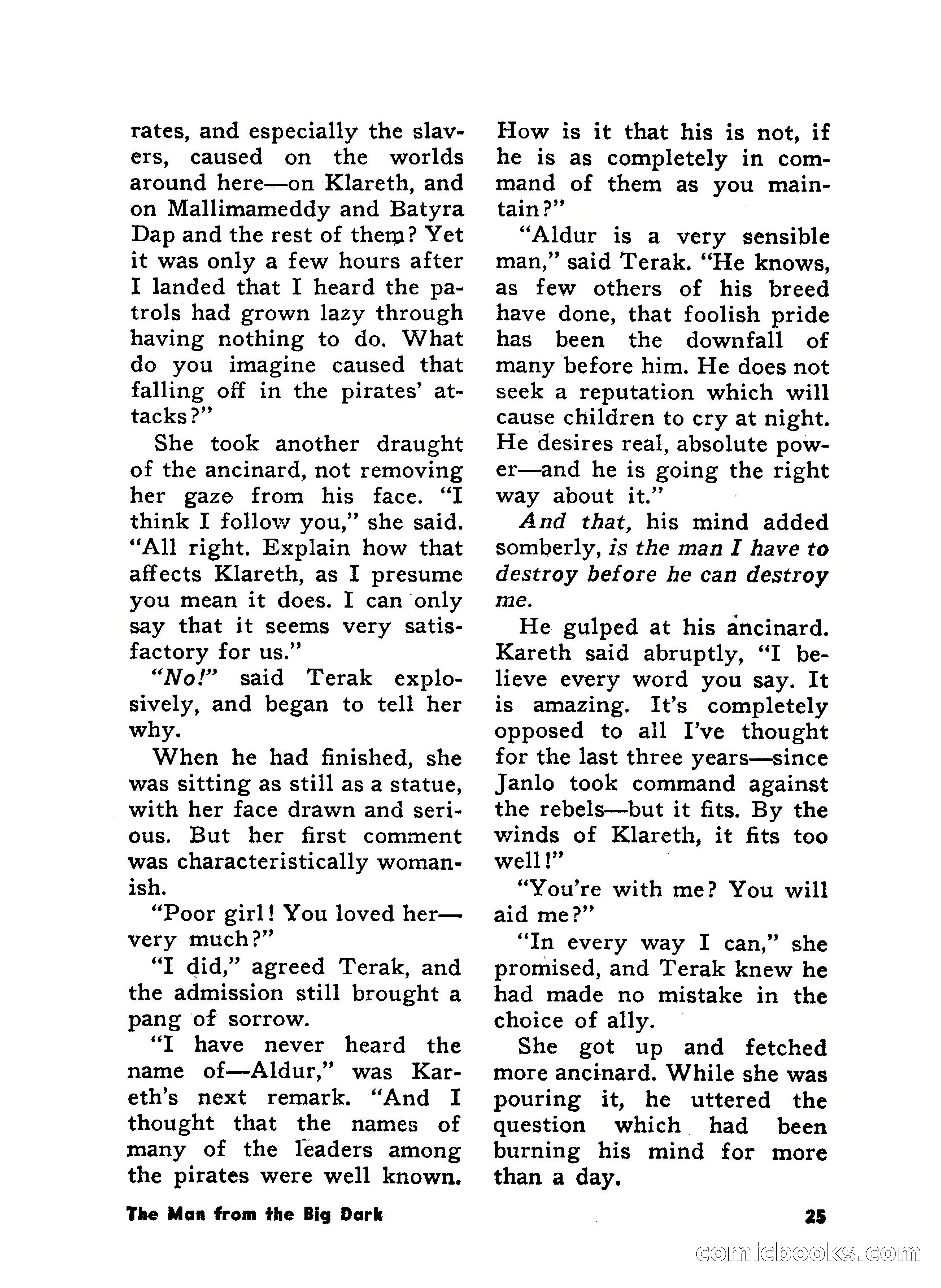 Science Fiction Adventures, June 1958 — page 25 of 133