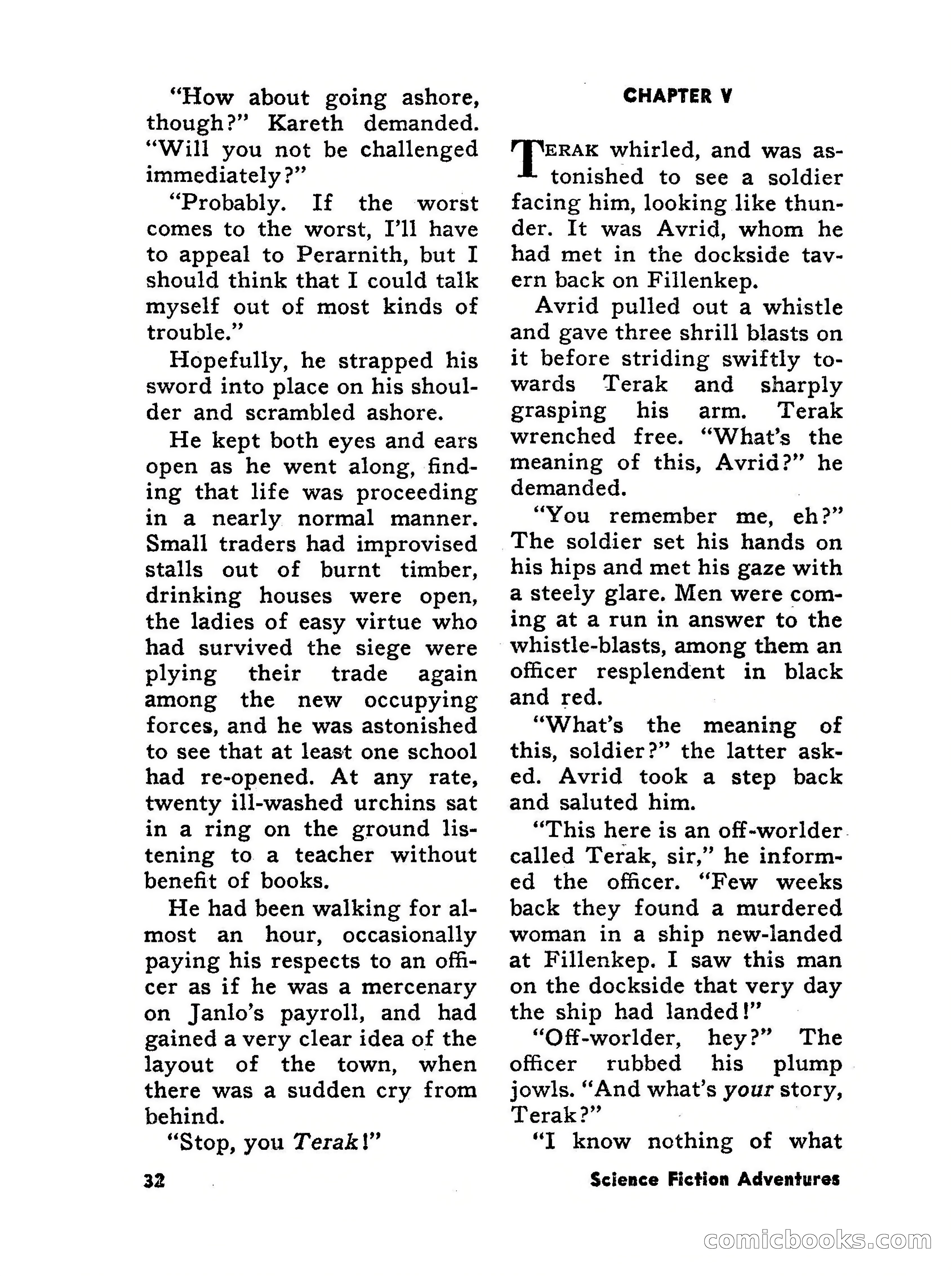 Science Fiction Adventures, June 1958 — page 32 of 133