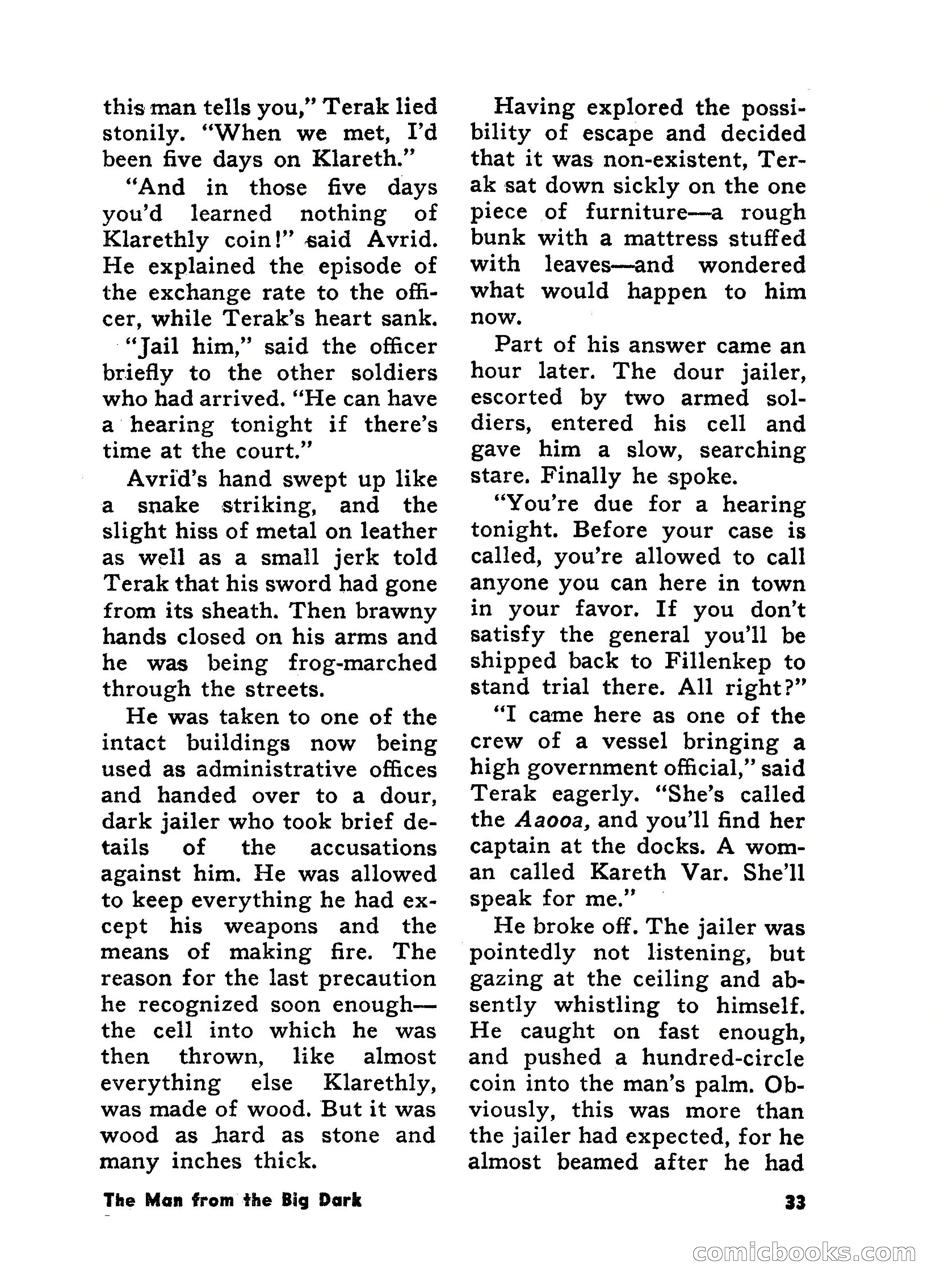 Science Fiction Adventures, June 1958 — page 33 of 133