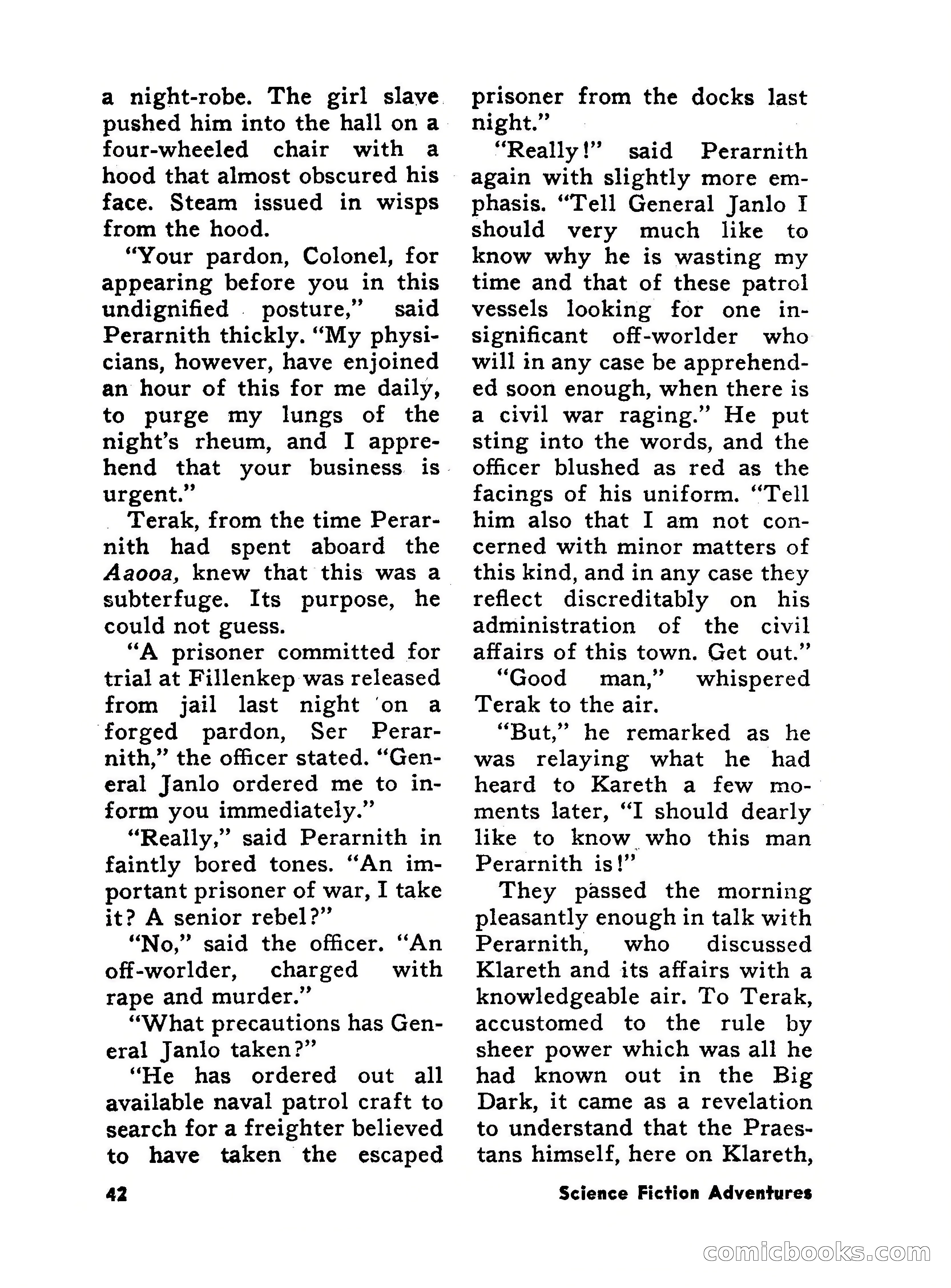Science Fiction Adventures, June 1958 — page 42 of 133