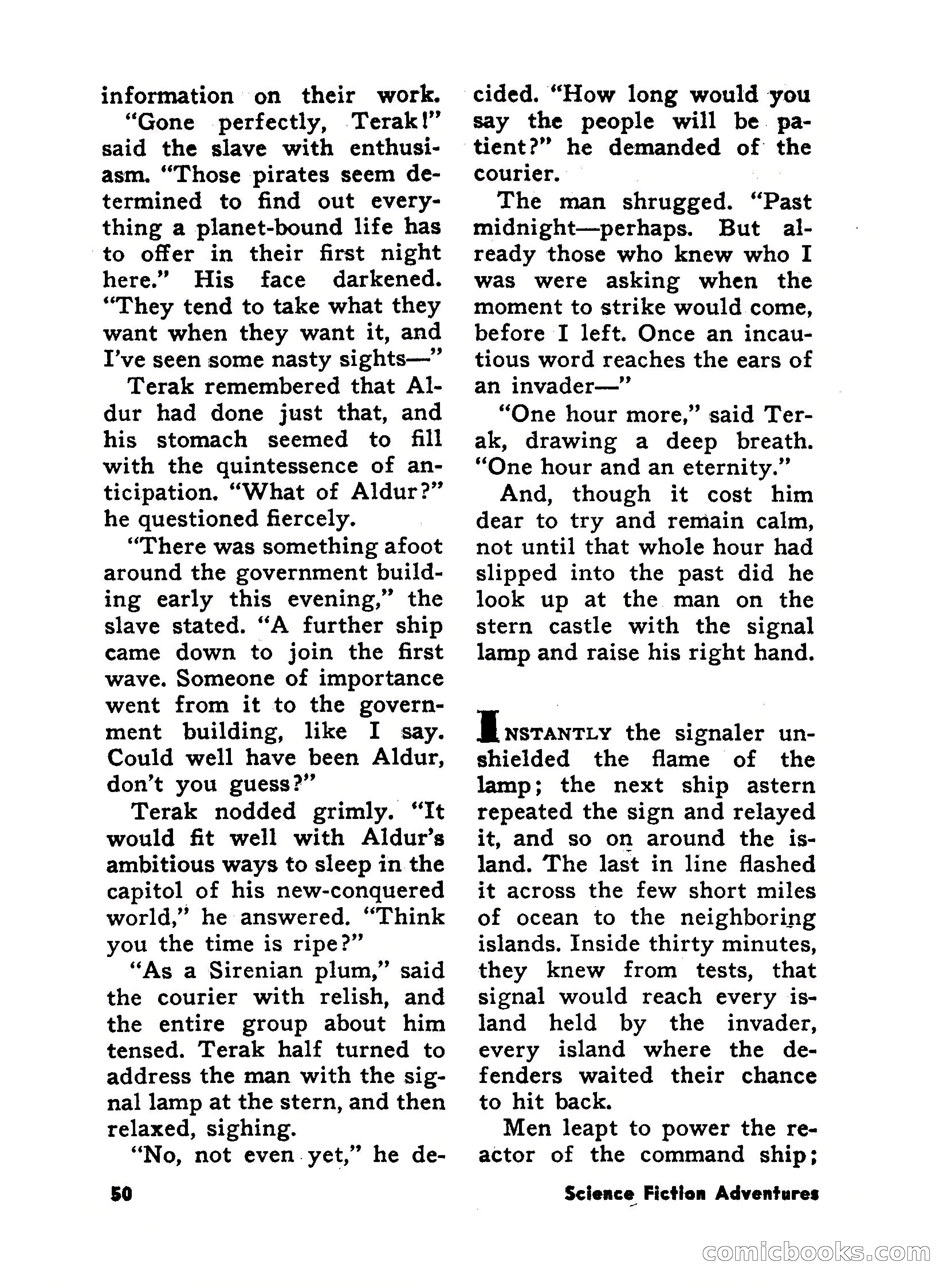 Science Fiction Adventures, June 1958 — page 50 of 133