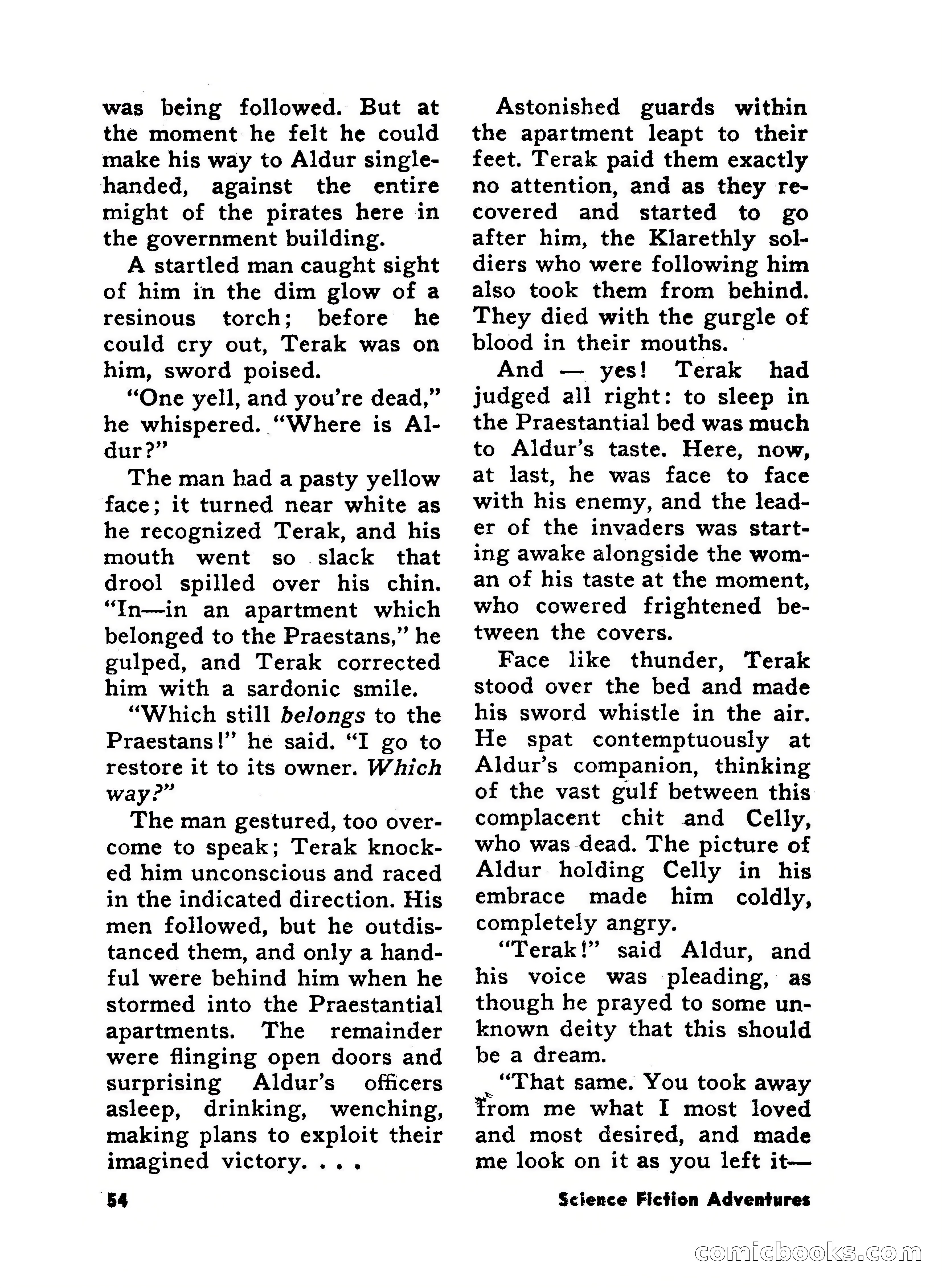 Science Fiction Adventures, June 1958 — page 54 of 133
