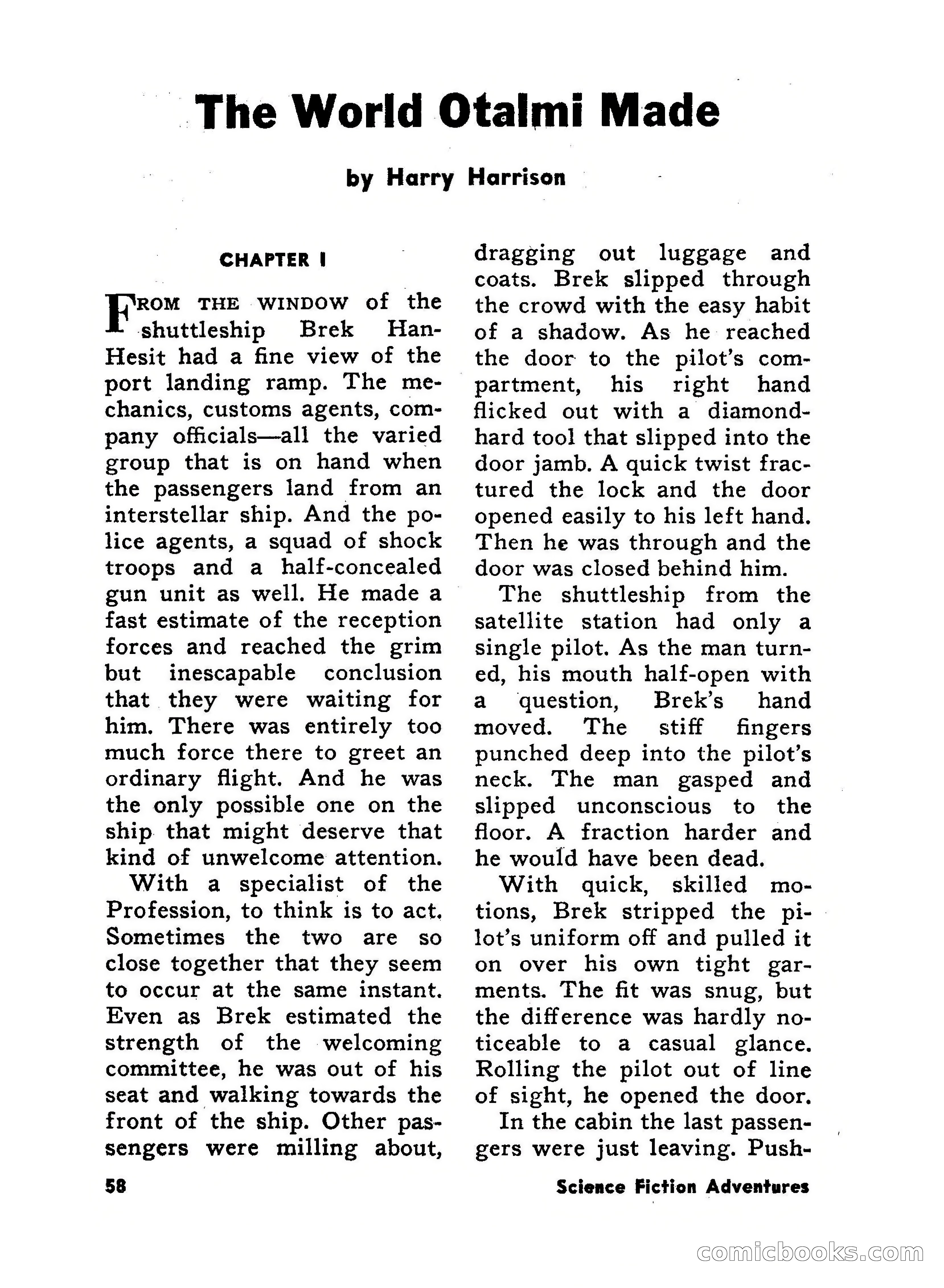 Science Fiction Adventures, June 1958 — page 58 of 133