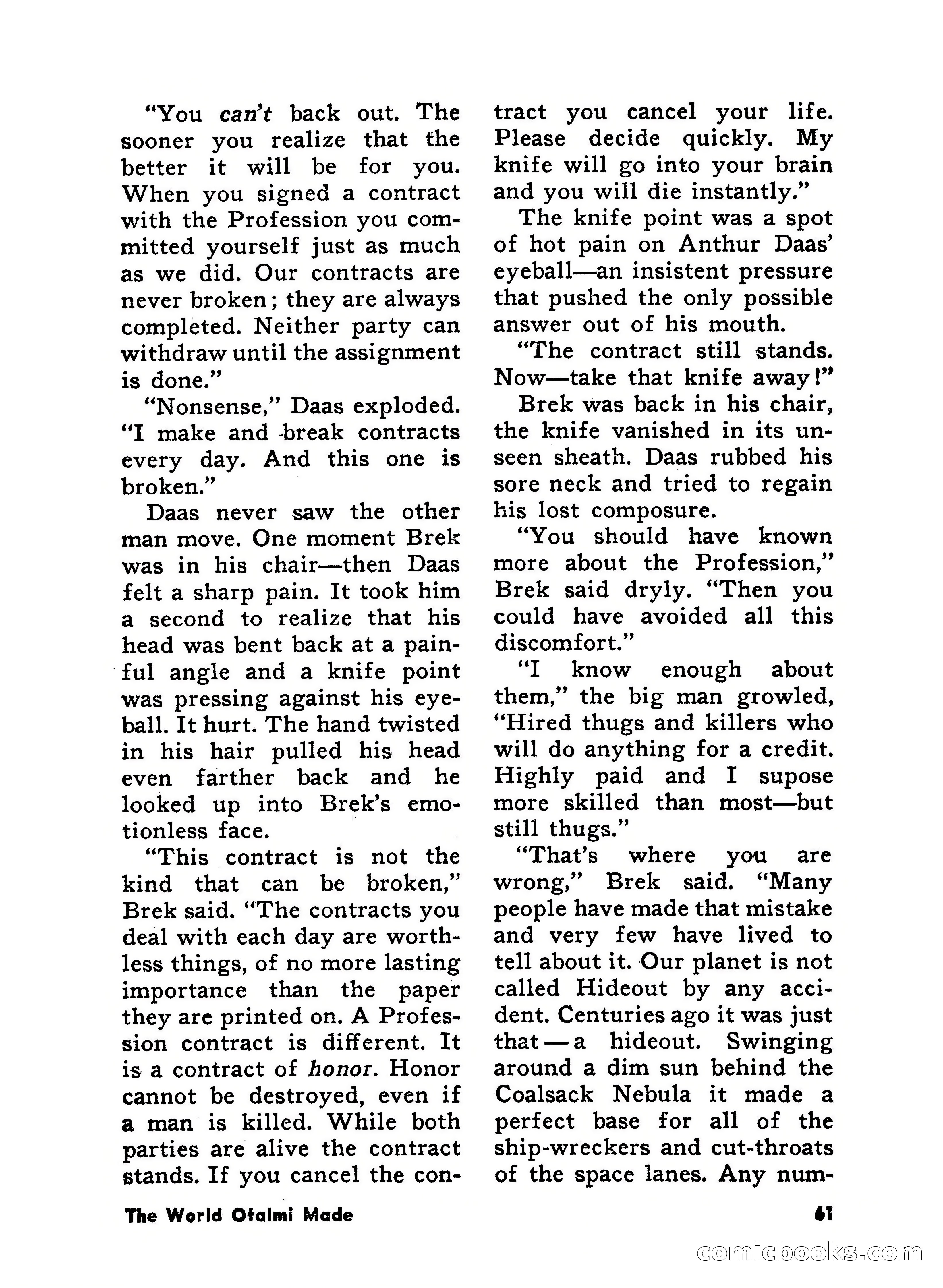 Science Fiction Adventures, June 1958 — page 61 of 133