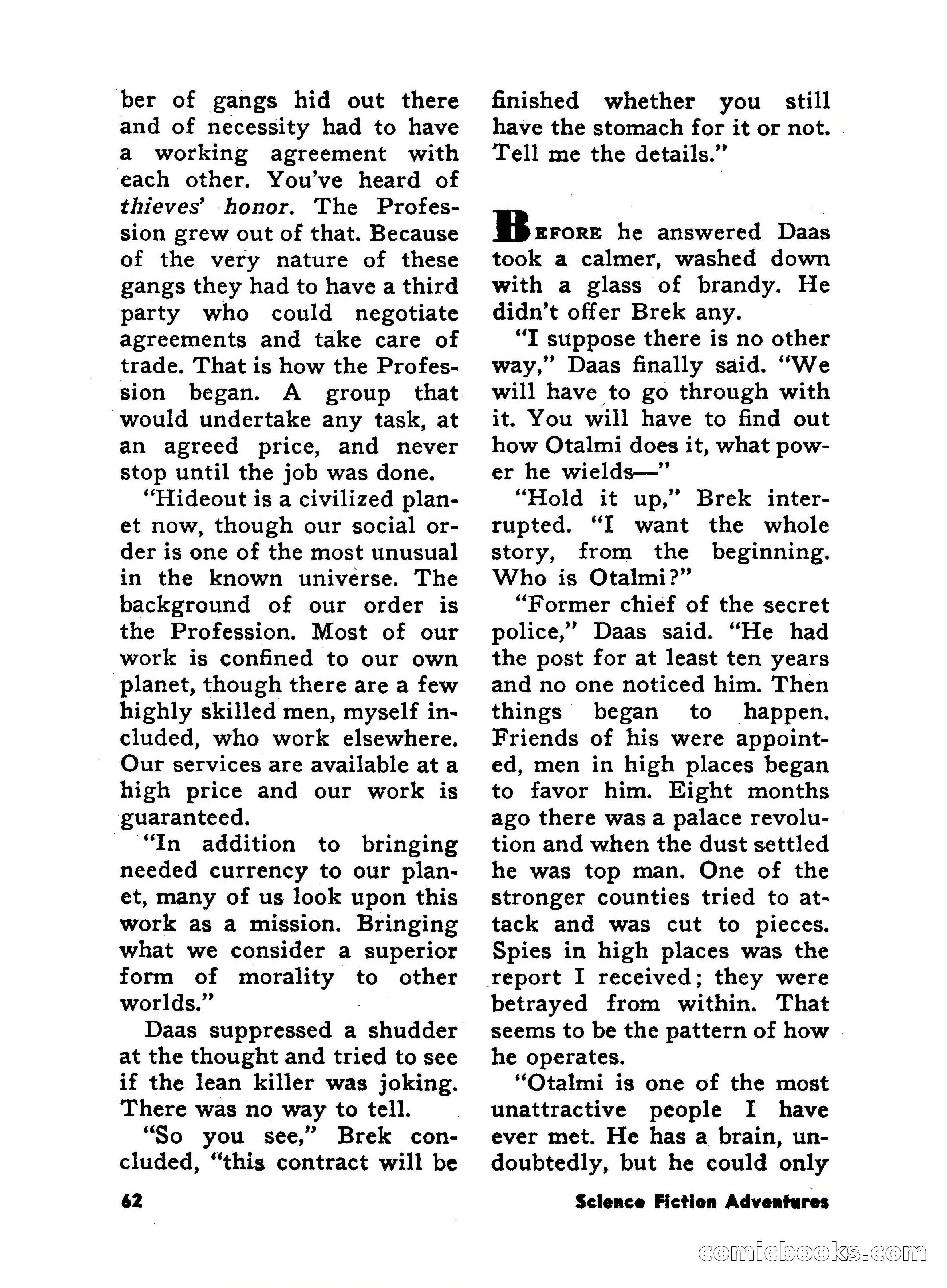 Science Fiction Adventures, June 1958 — page 62 of 133