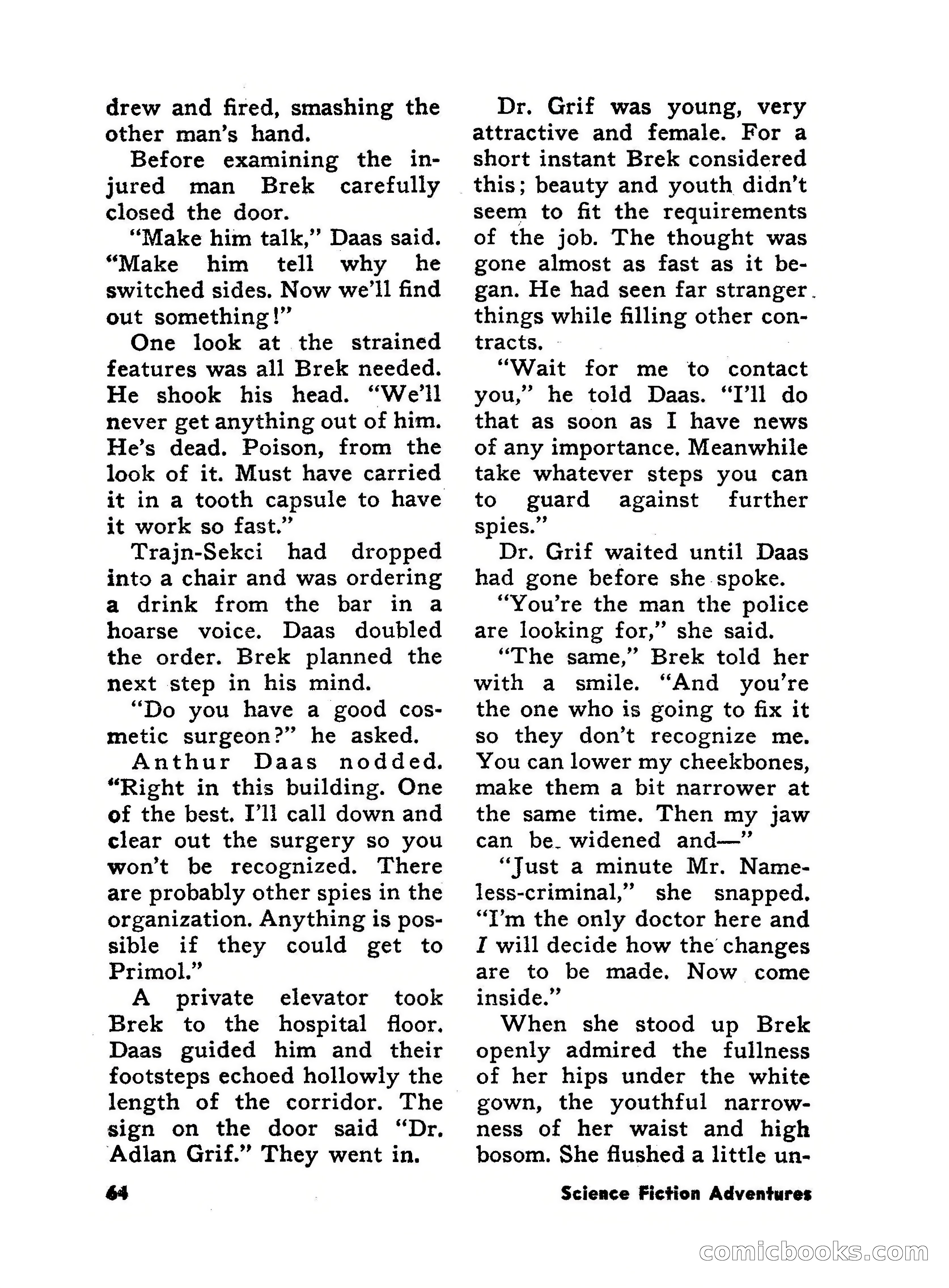 Science Fiction Adventures, June 1958 — page 64 of 133