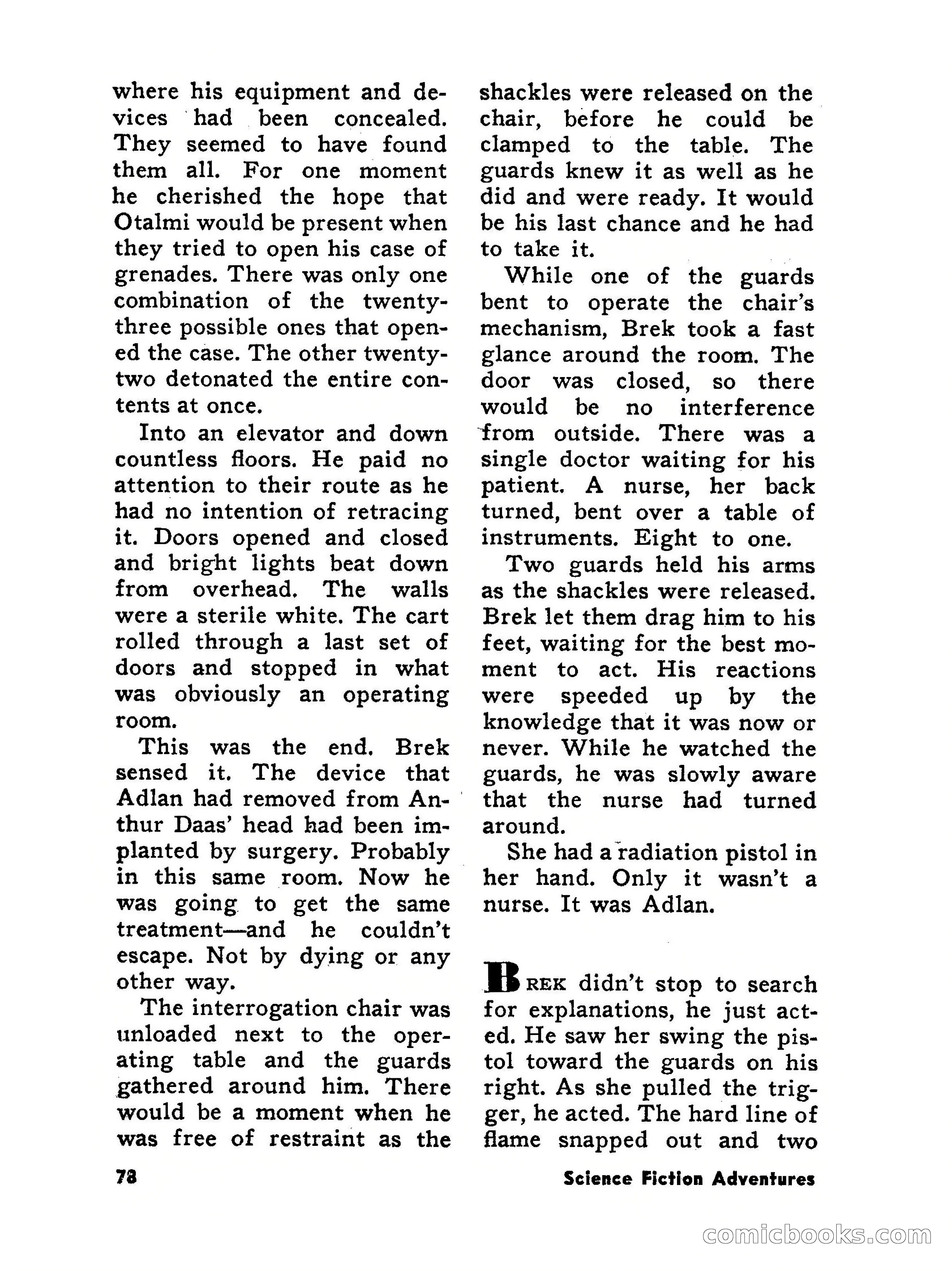 Science Fiction Adventures, June 1958 — page 78 of 133