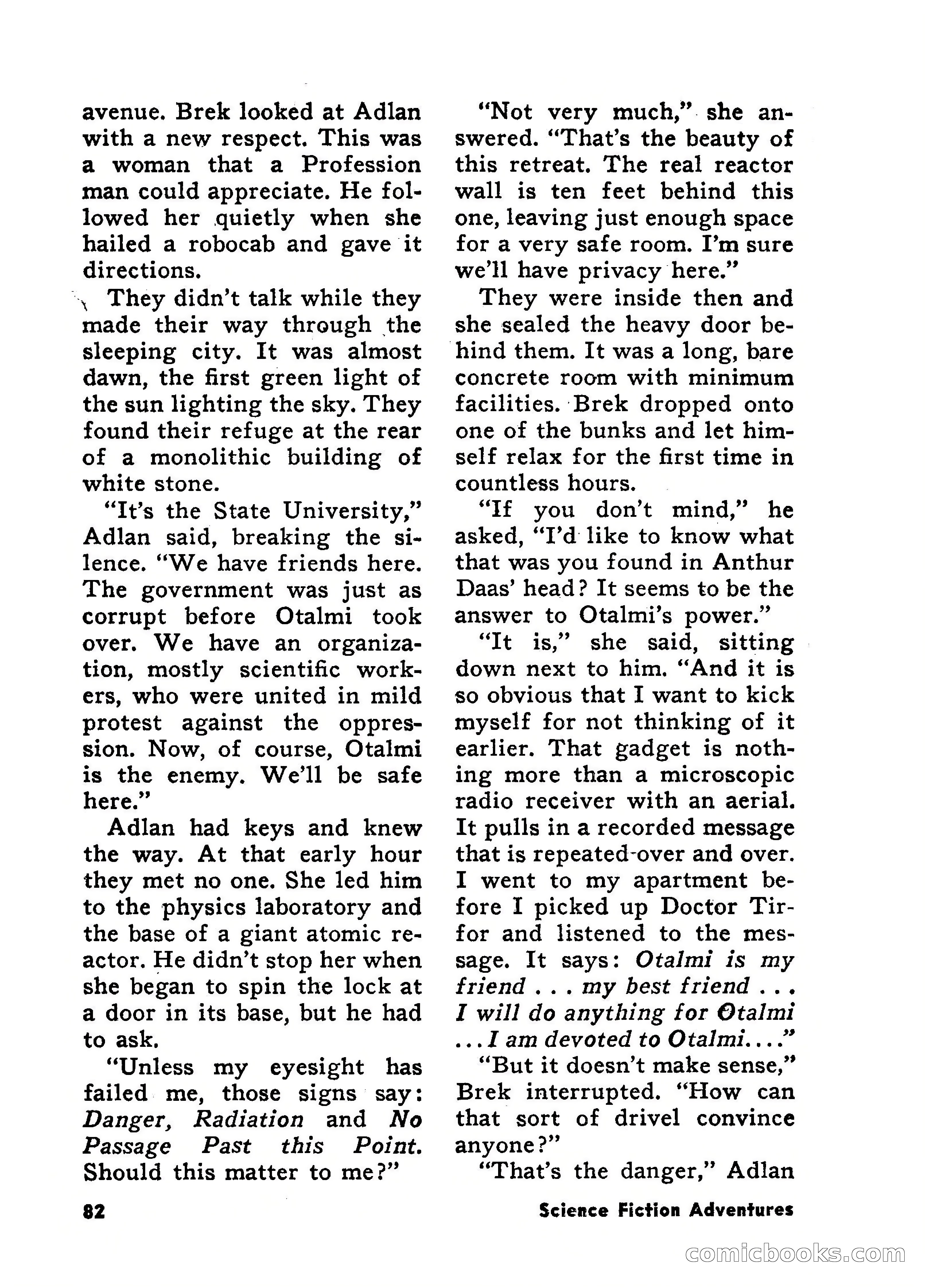 Science Fiction Adventures, June 1958 — page 82 of 133