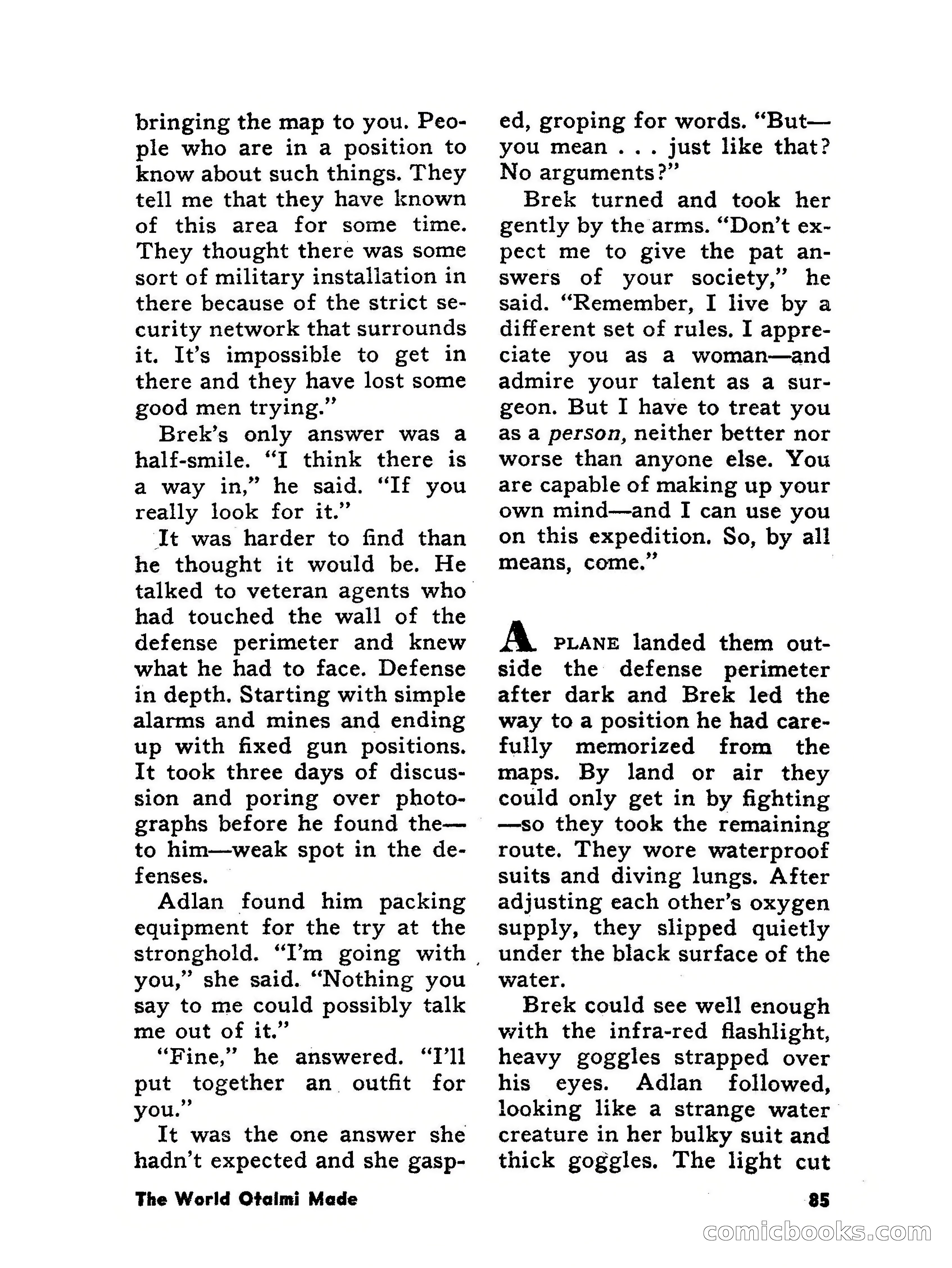 Science Fiction Adventures, June 1958 — page 85 of 133