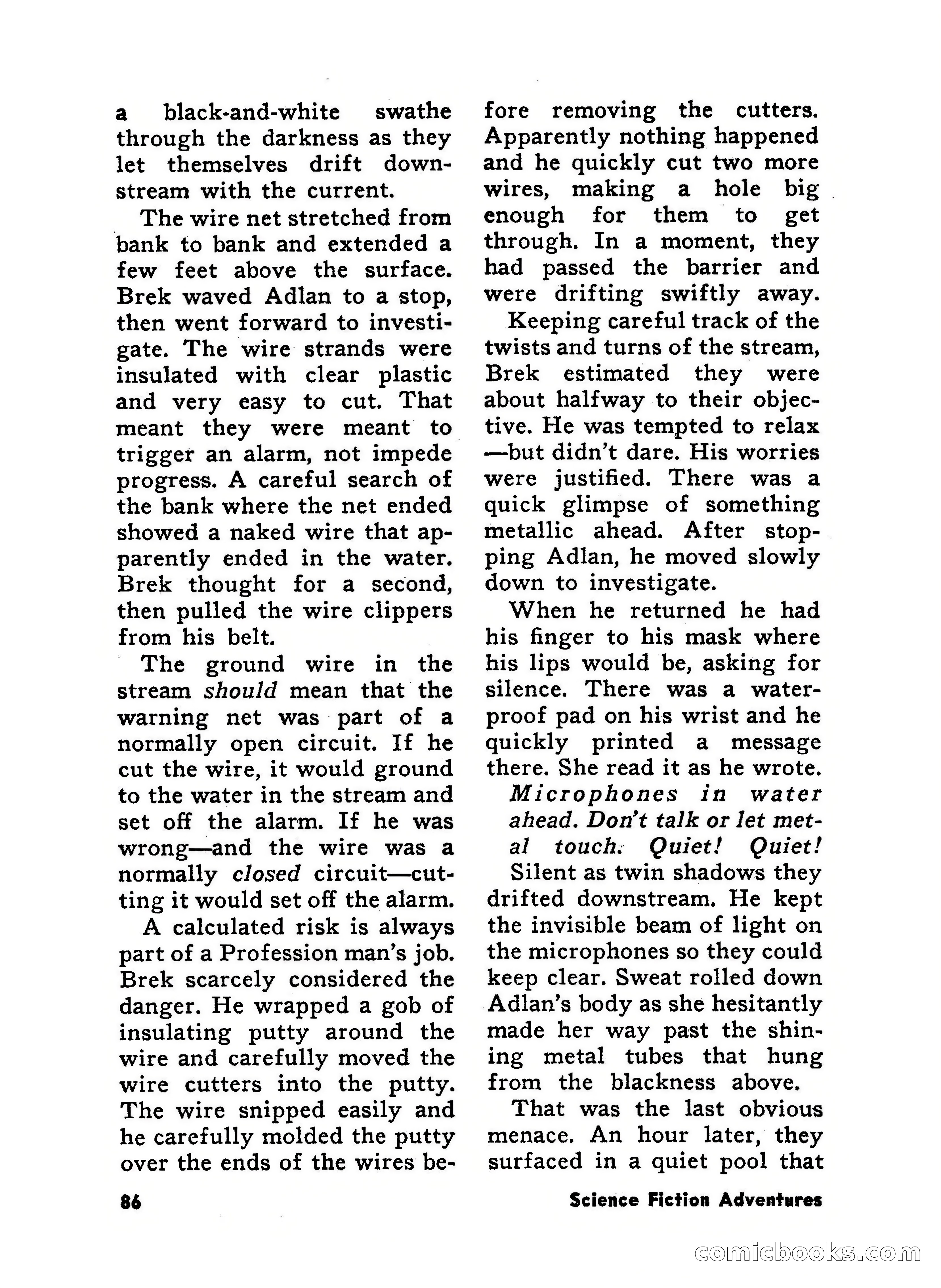 Science Fiction Adventures, June 1958 — page 86 of 133