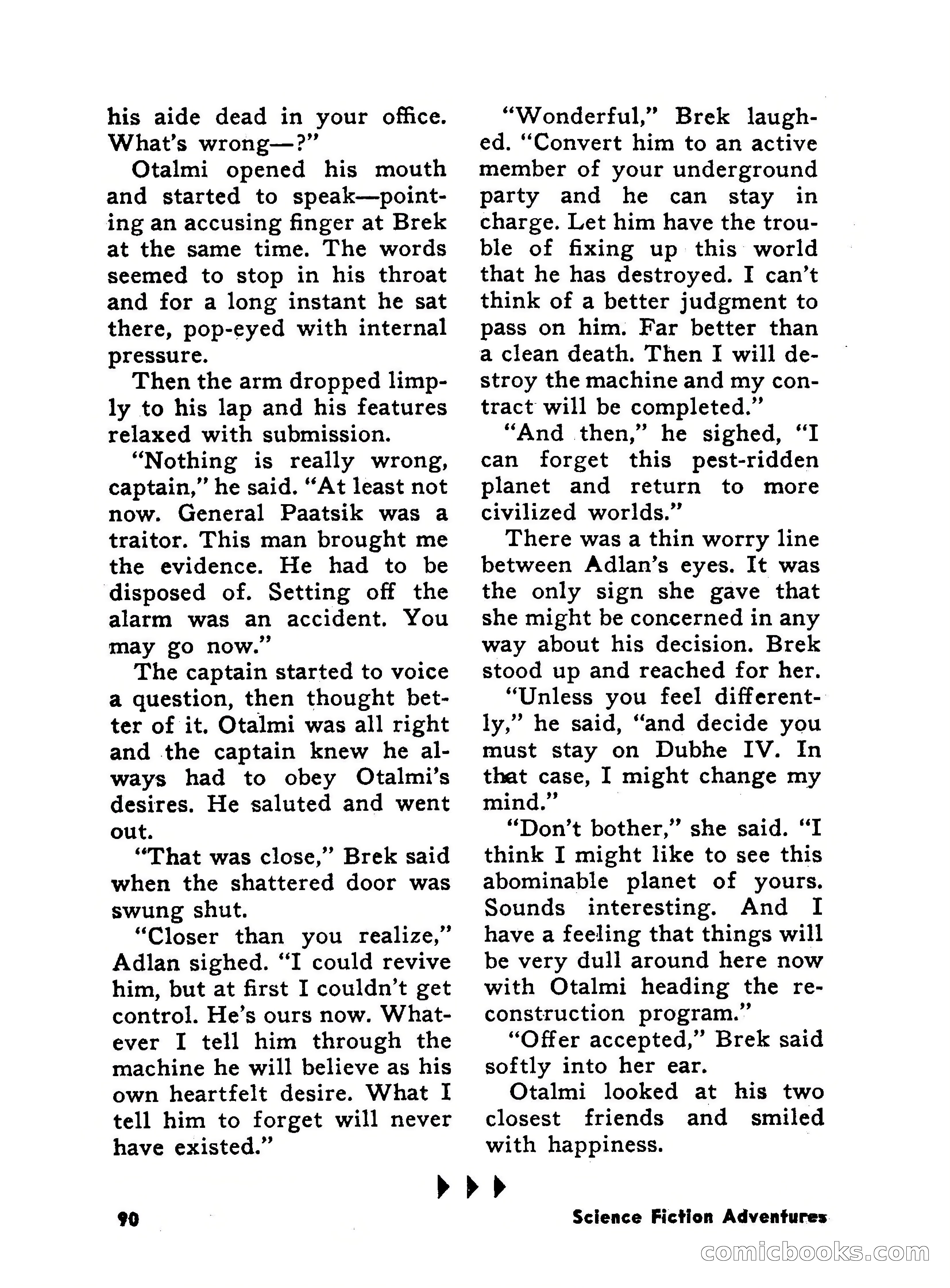 Science Fiction Adventures, June 1958 — page 90 of 133
