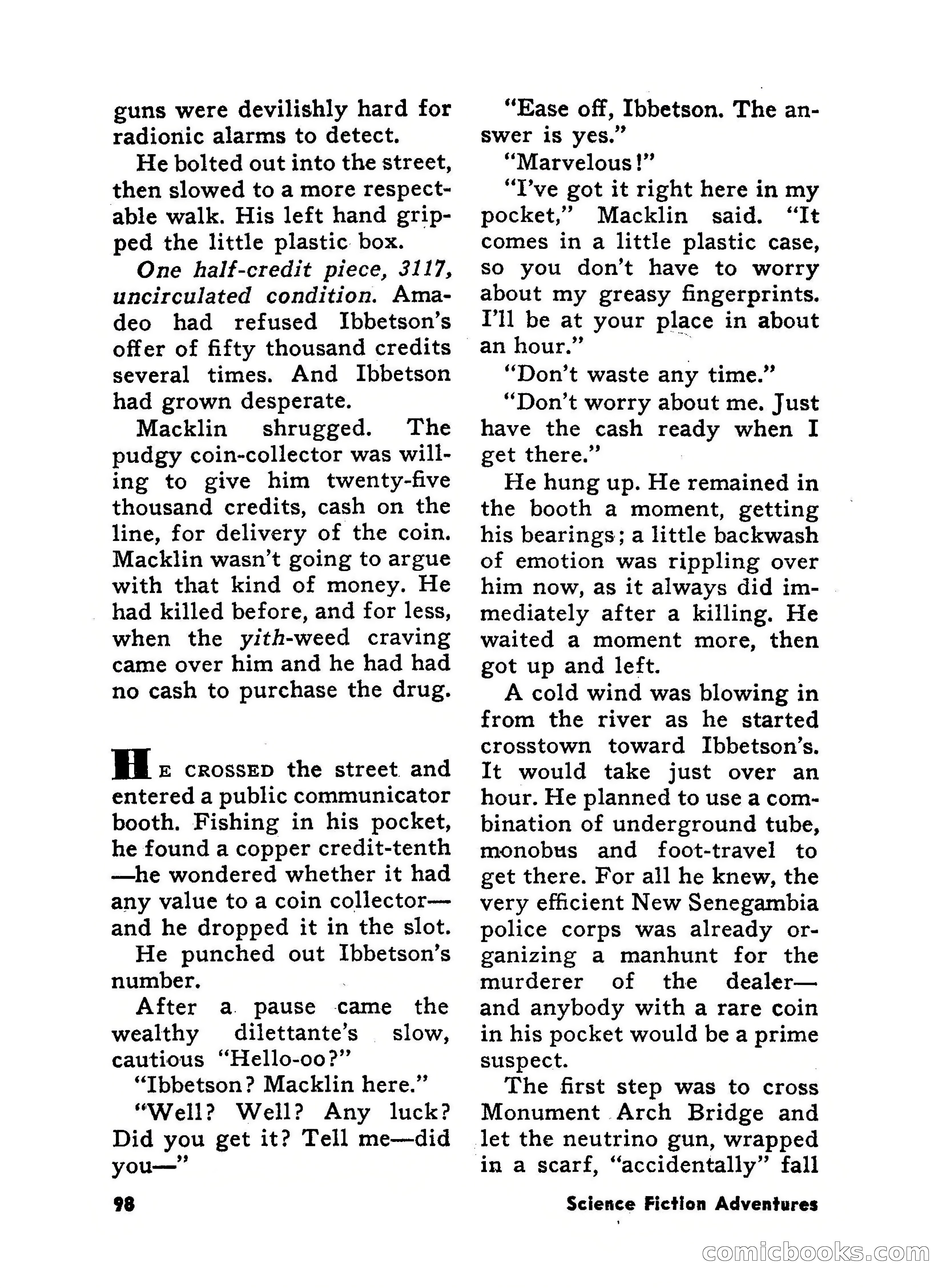 Science Fiction Adventures, June 1958 — page 98 of 133