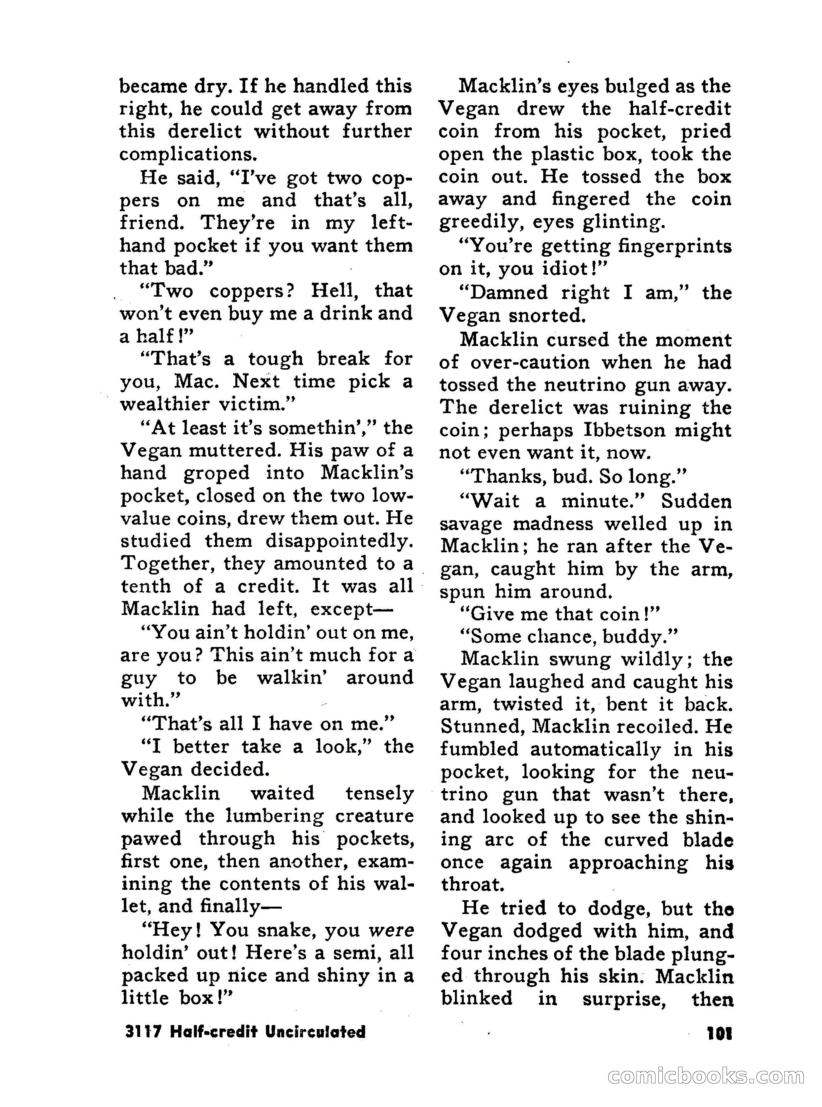 Science Fiction Adventures, June 1958 — page 101 of 133