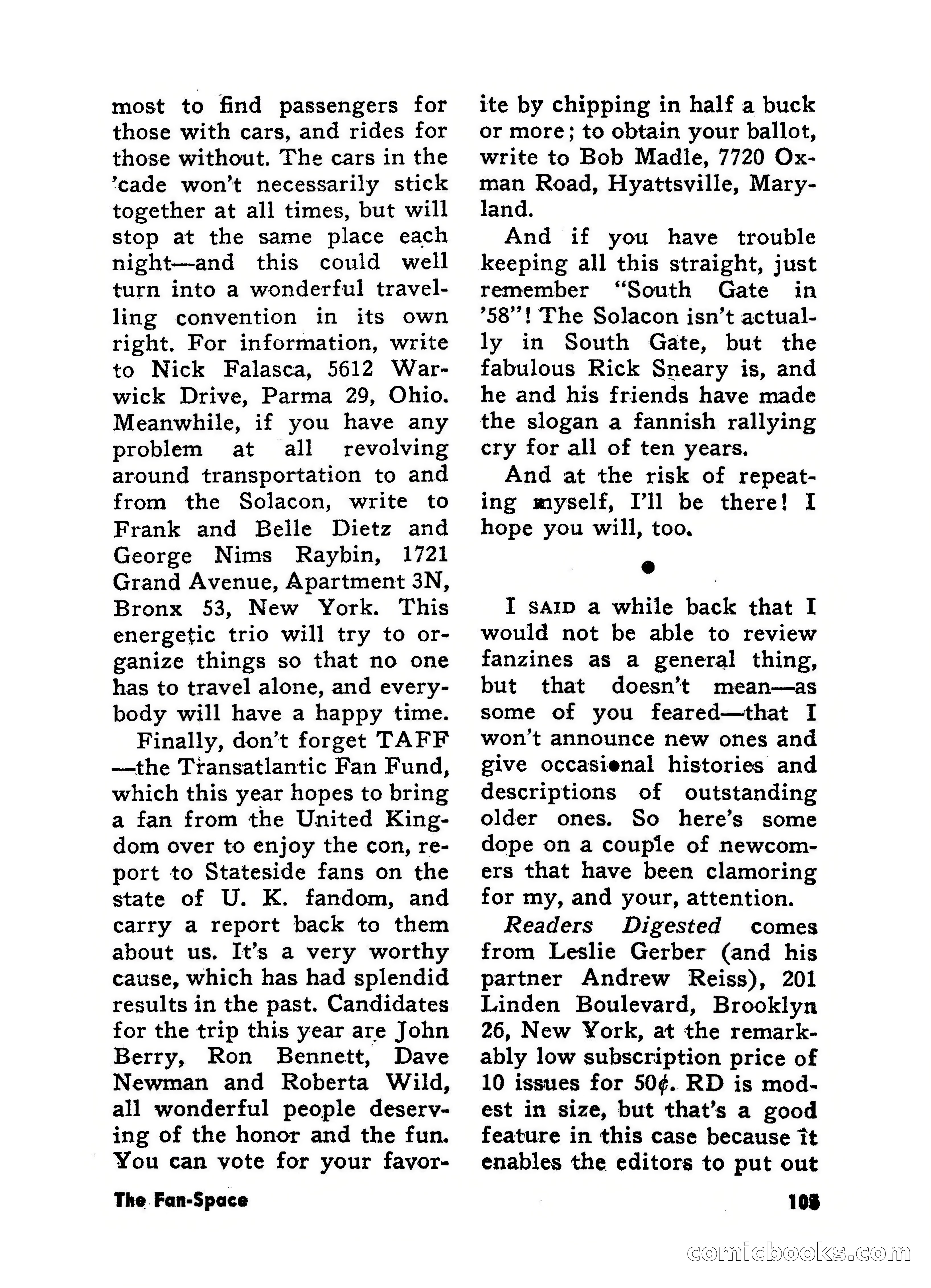 Science Fiction Adventures, June 1958 — page 105 of 133