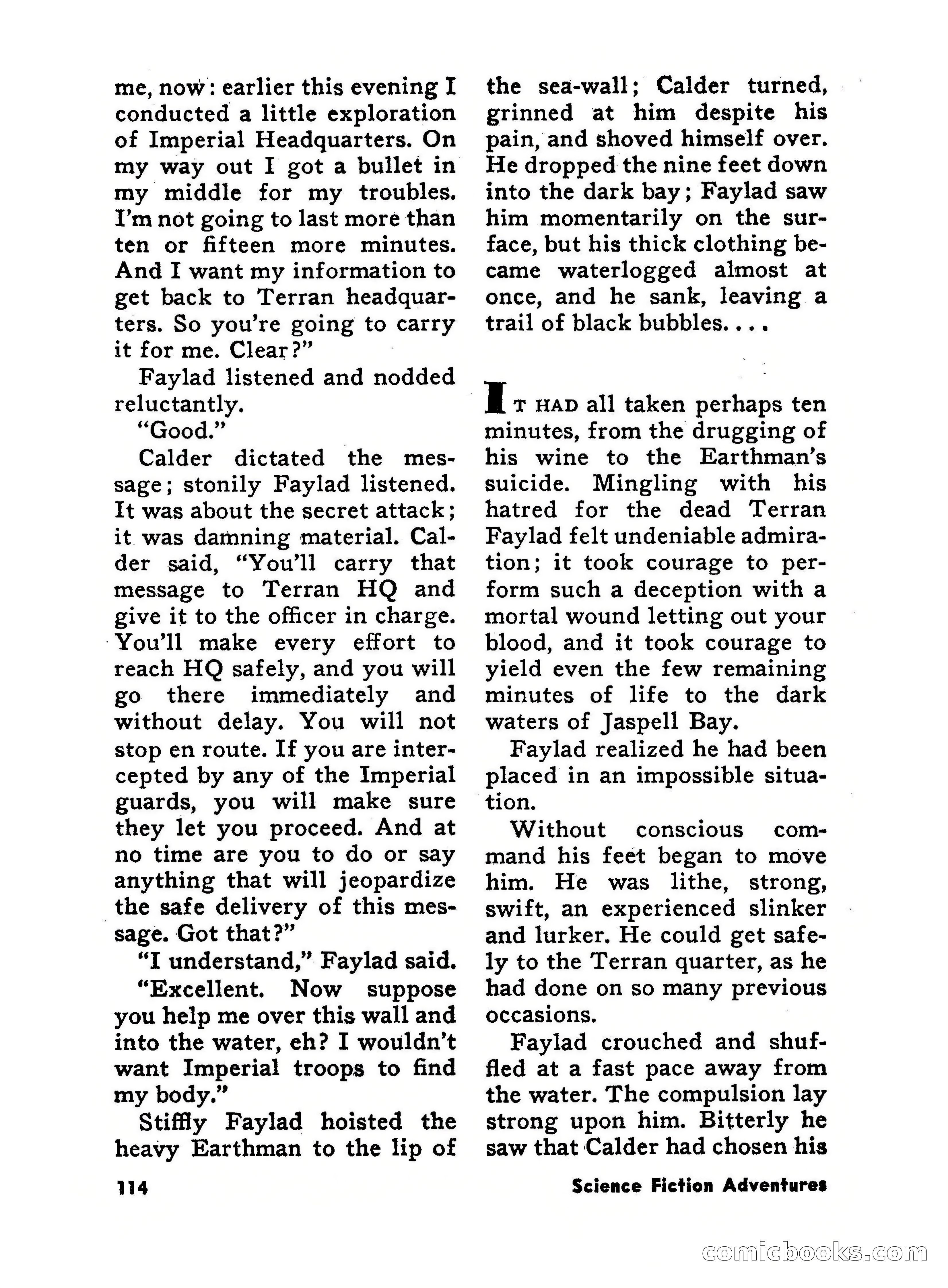 Science Fiction Adventures, June 1958 — page 114 of 133