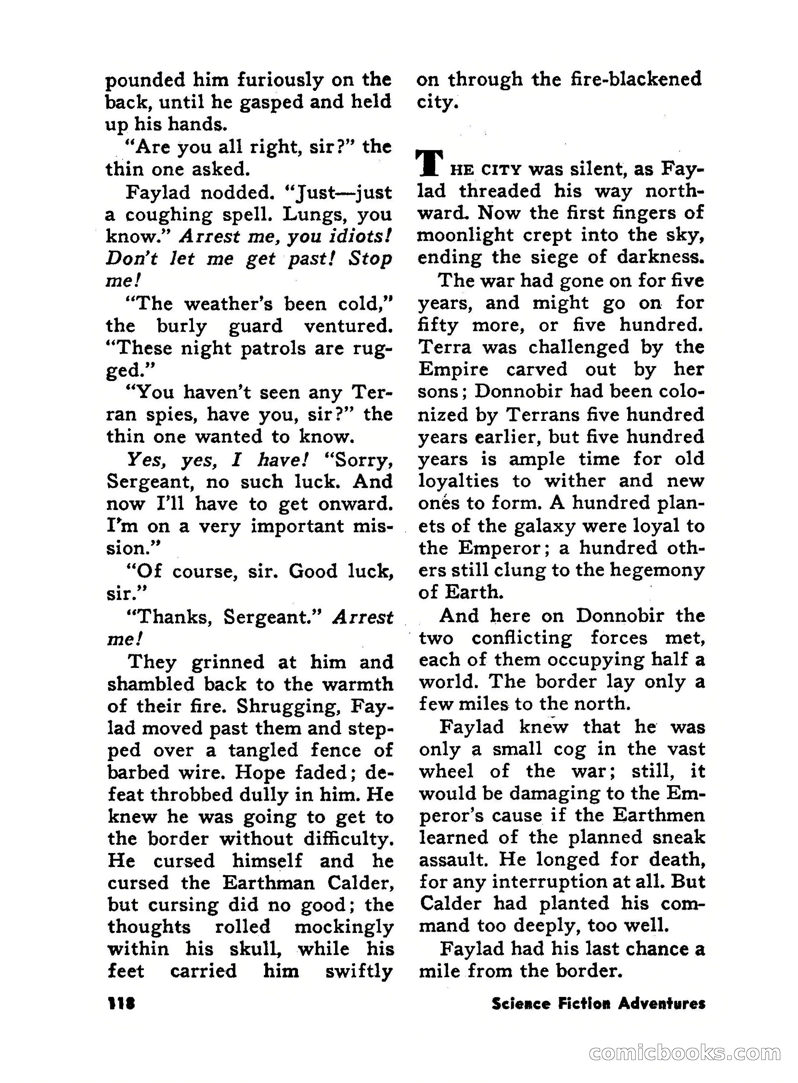 Science Fiction Adventures, June 1958 — page 118 of 133