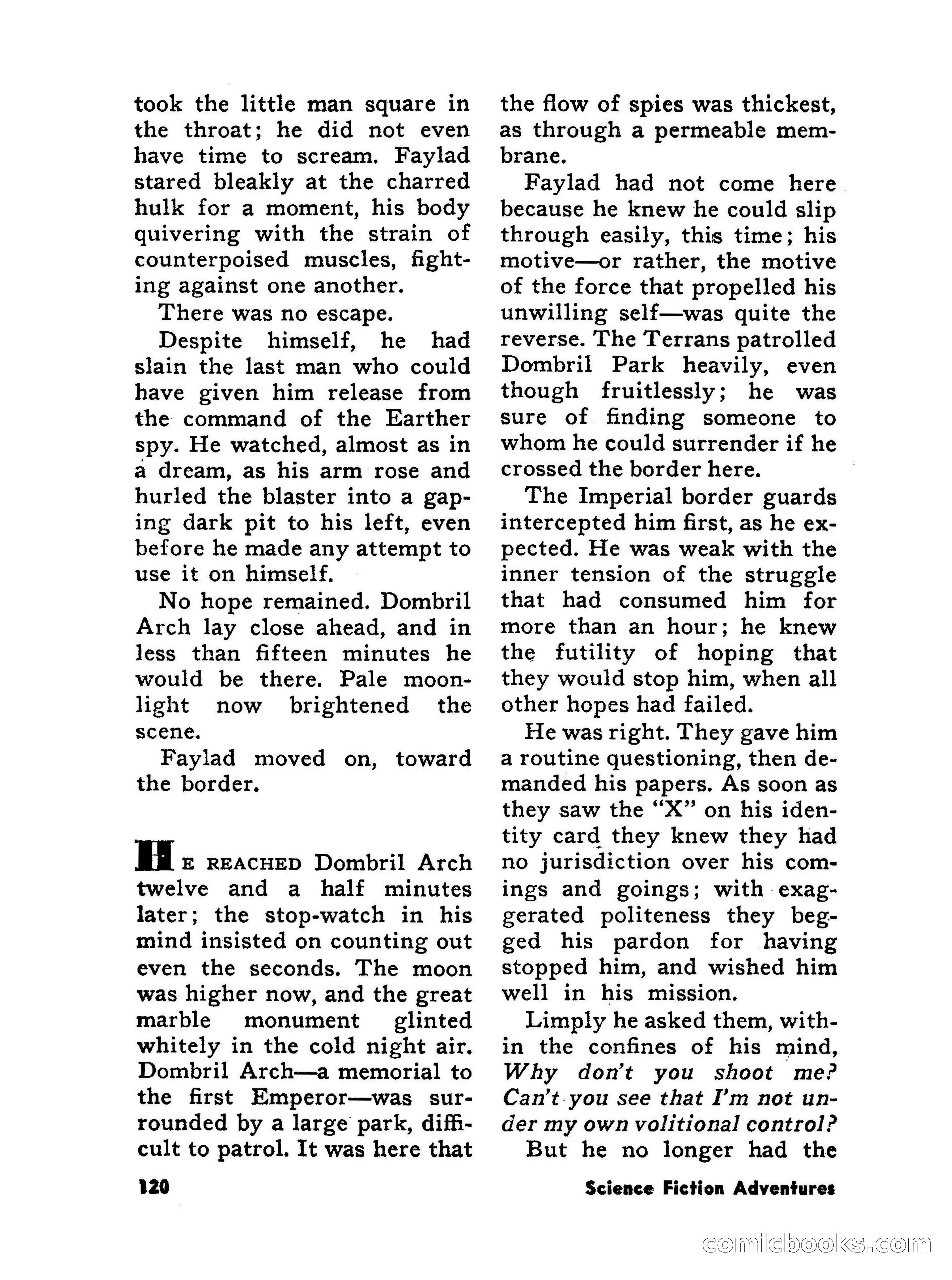 Science Fiction Adventures, June 1958 — page 120 of 133
