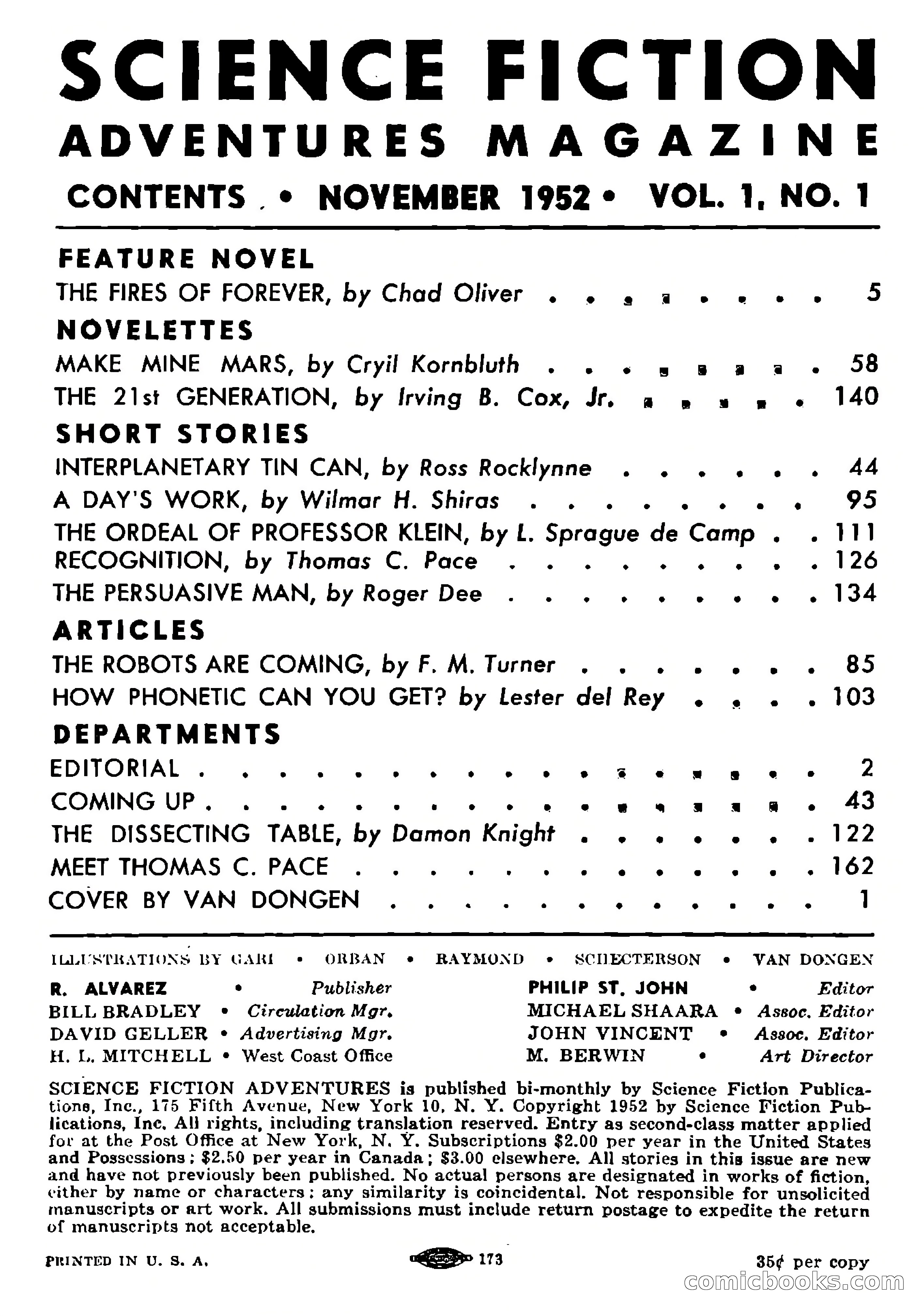 Science Fiction Adventures, Vol. 1, No. 1 — page 4 of 166