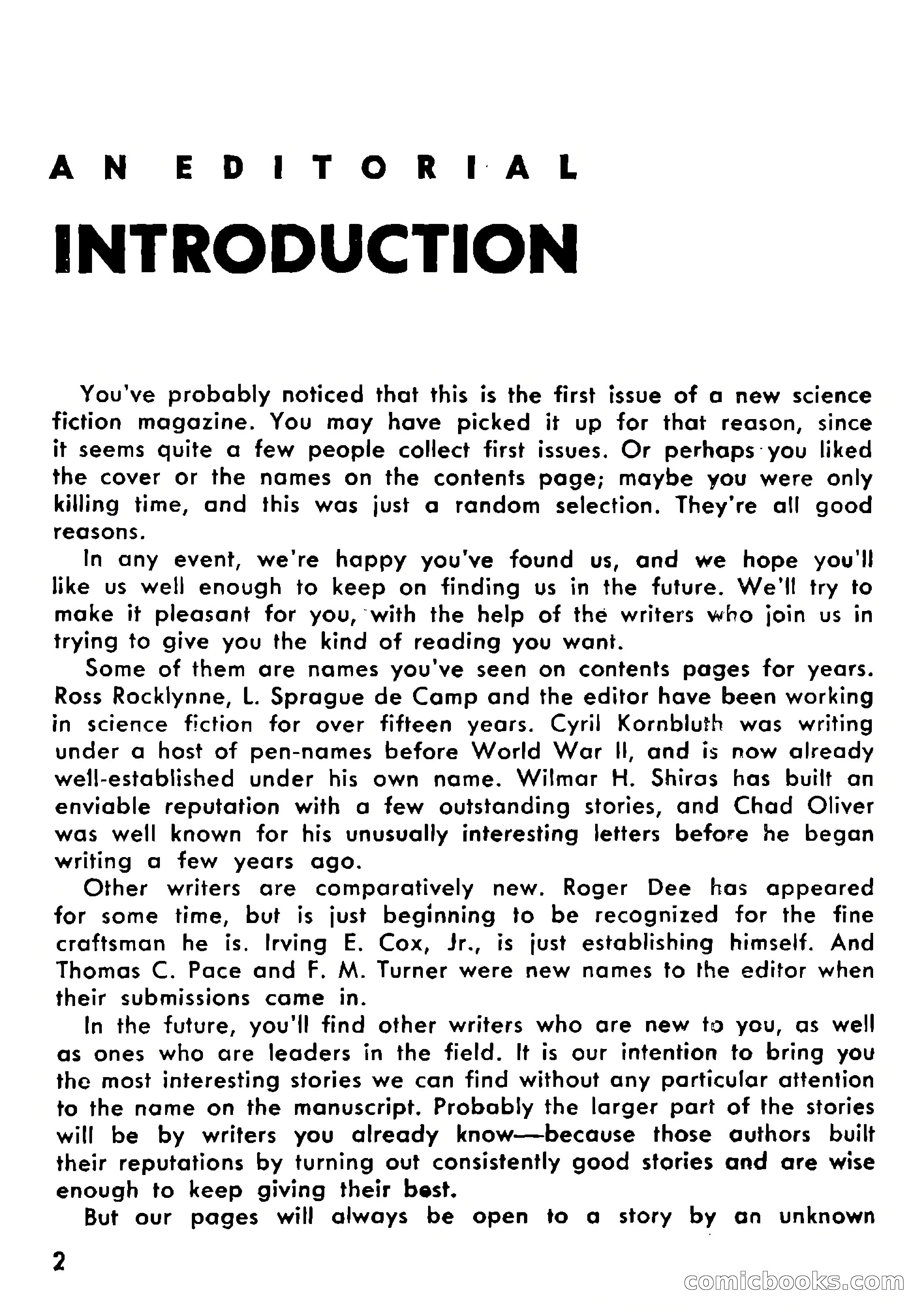 Science Fiction Adventures, Vol. 1, No. 1 — page 5 of 166