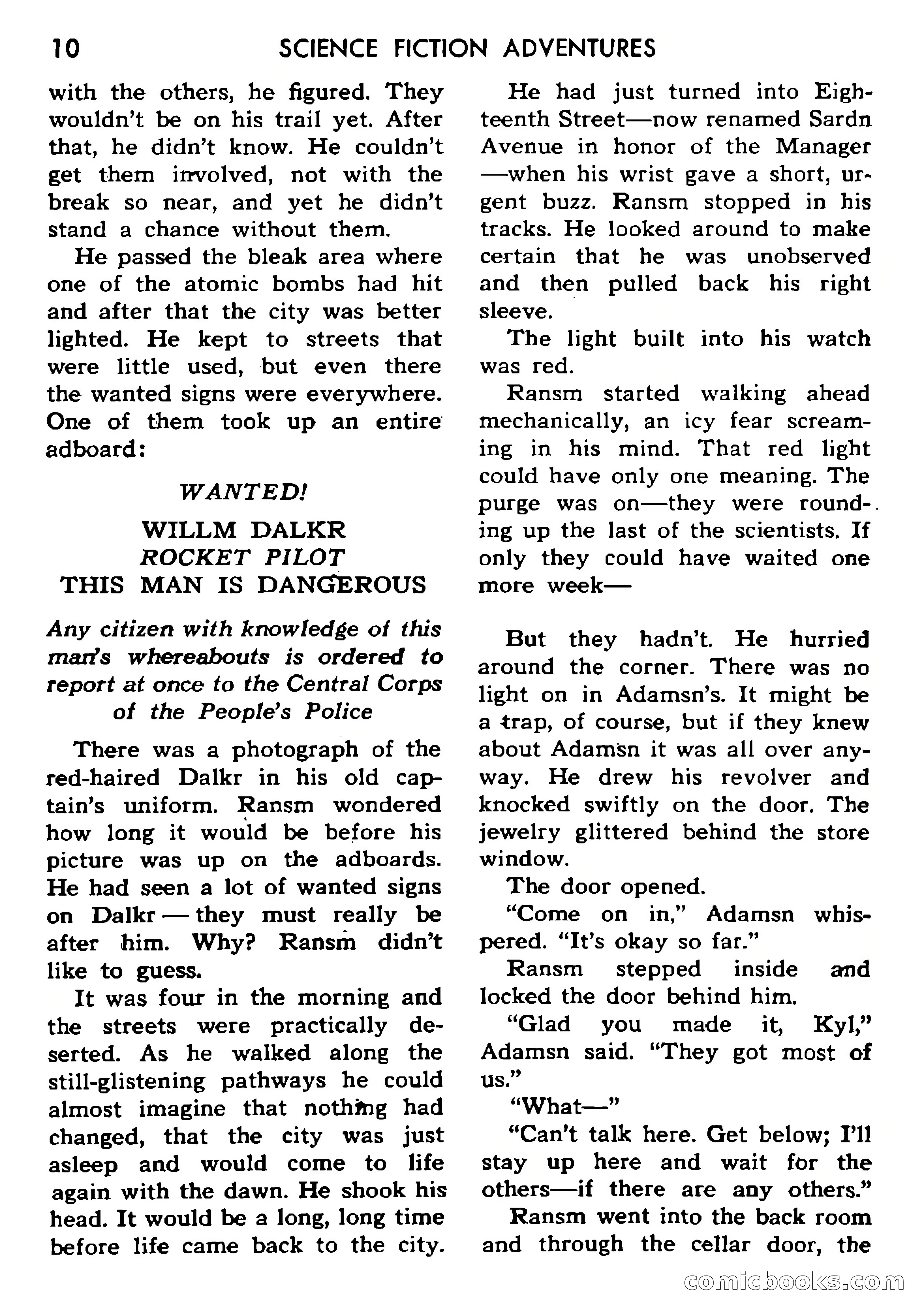 Science Fiction Adventures, Vol. 1, No. 1 — page 13 of 166